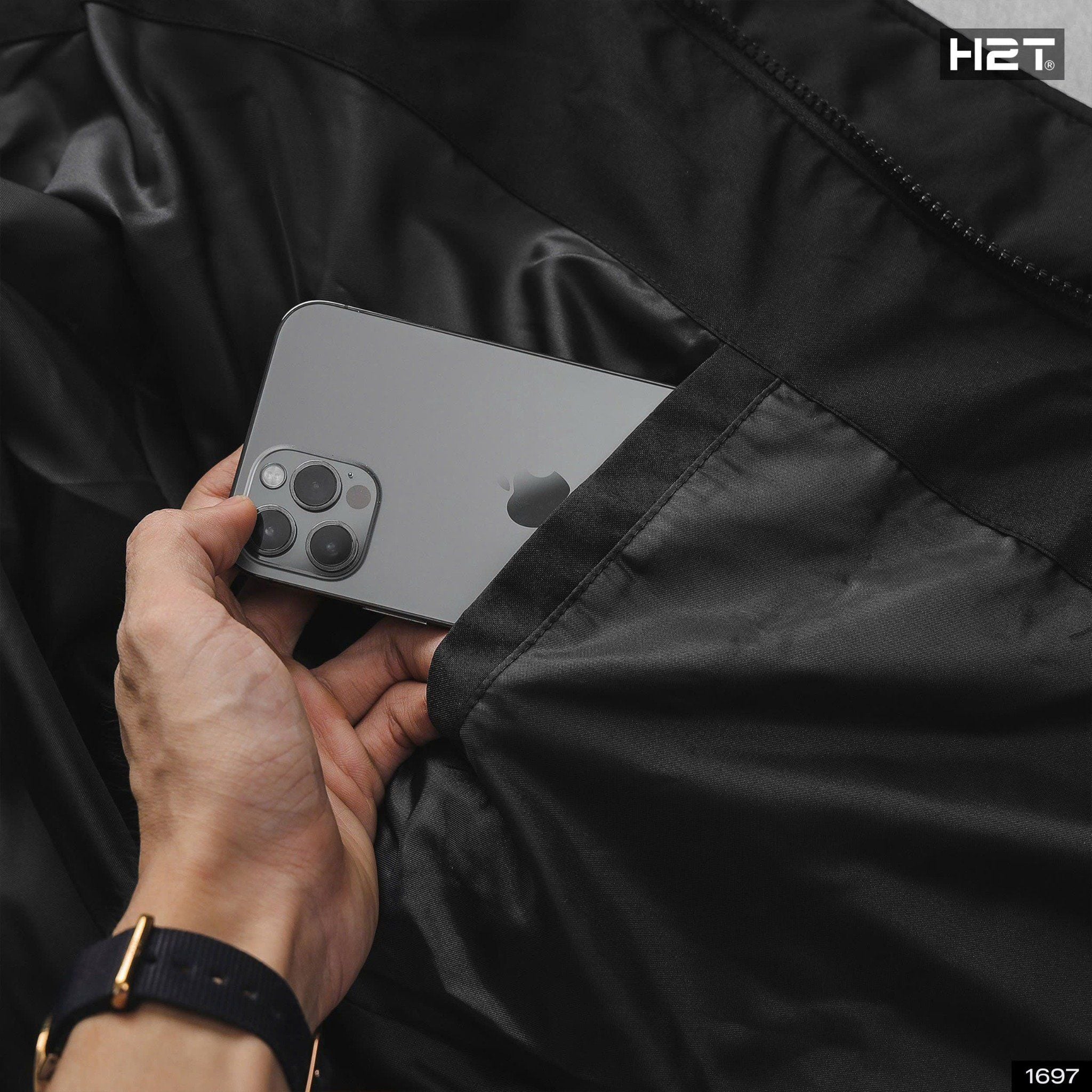  Áo Phao Chần Bông 3 Lớp Siwood Denim Puffer Jacket 1697 