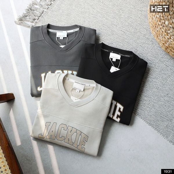  Áo Nỉ Cotton Sweatshirt 1931 