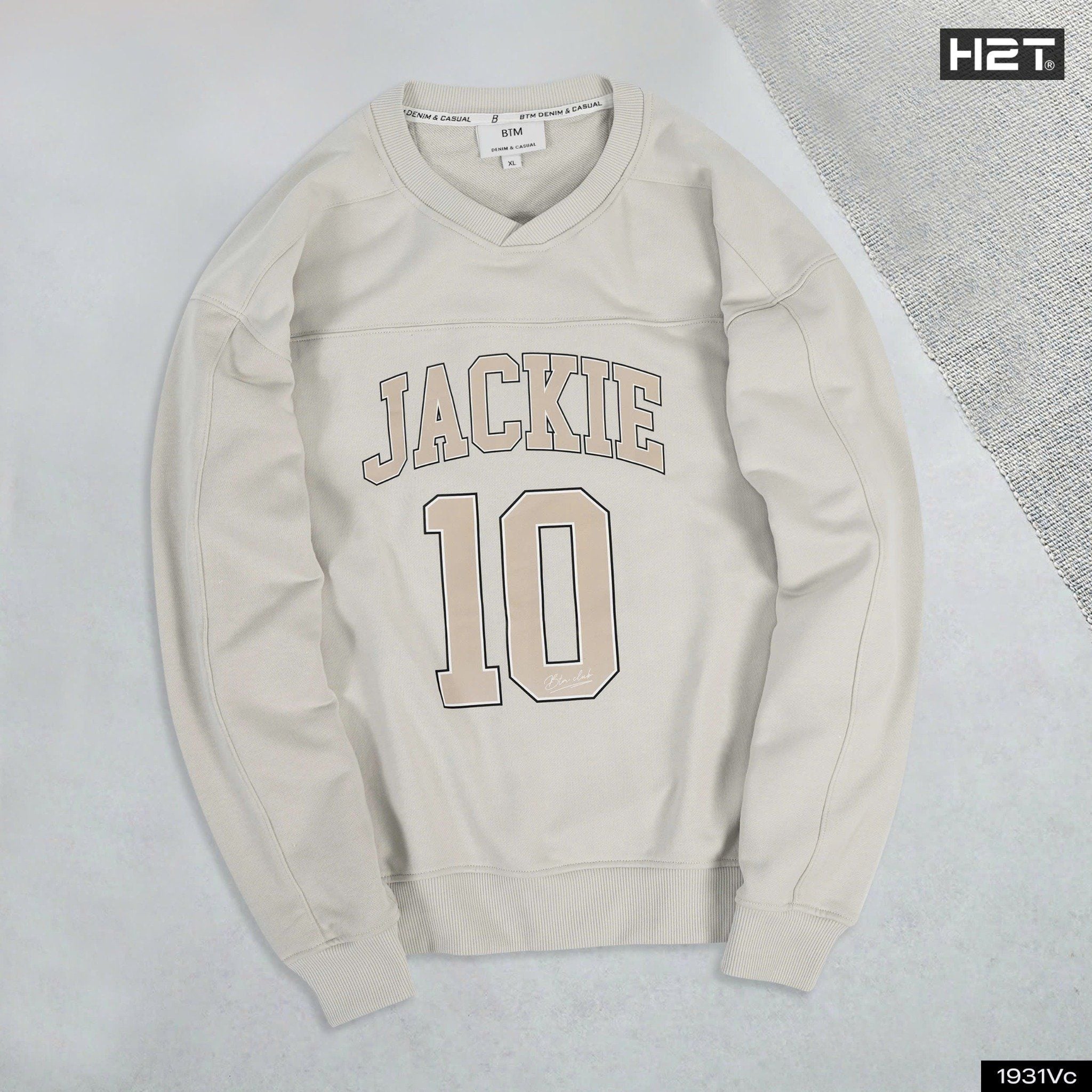  Áo Nỉ Cotton Sweatshirt 1931 