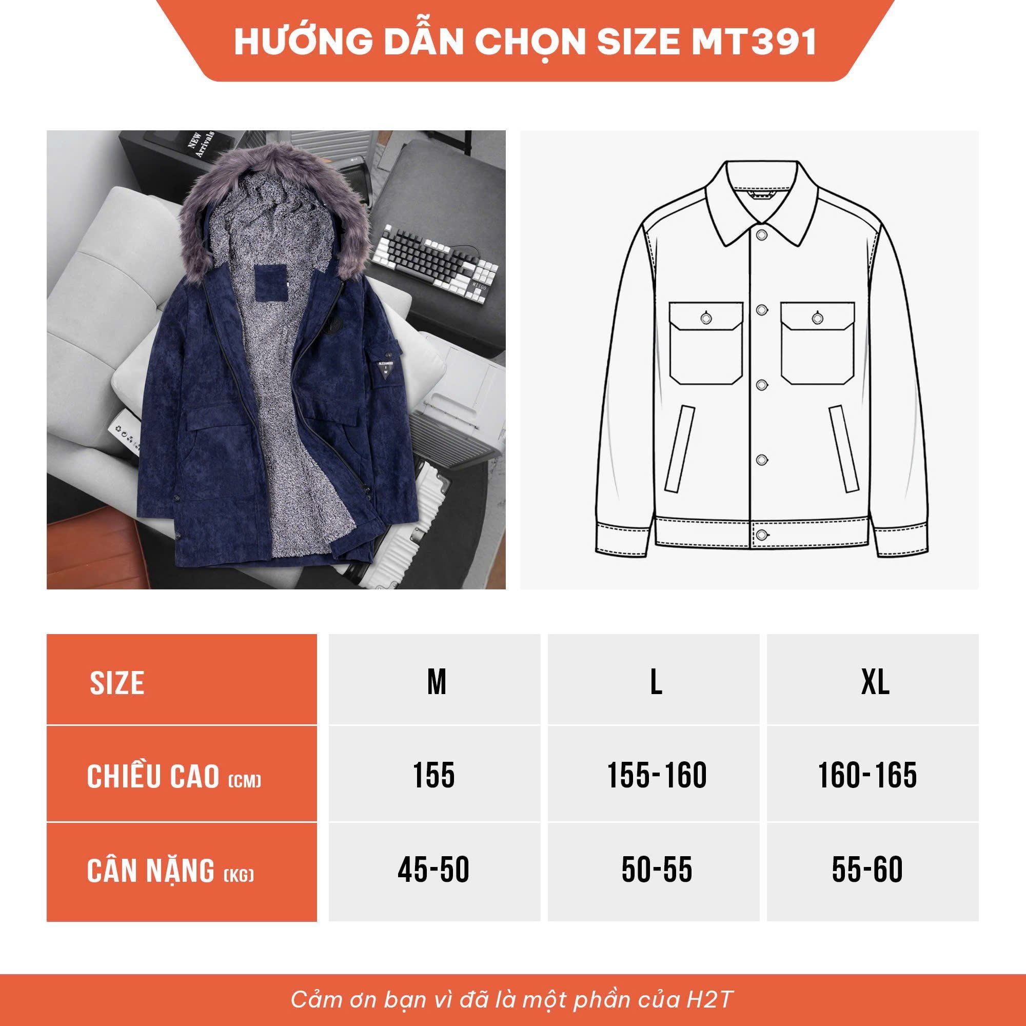  Măng Tô Lót Lông MT391 