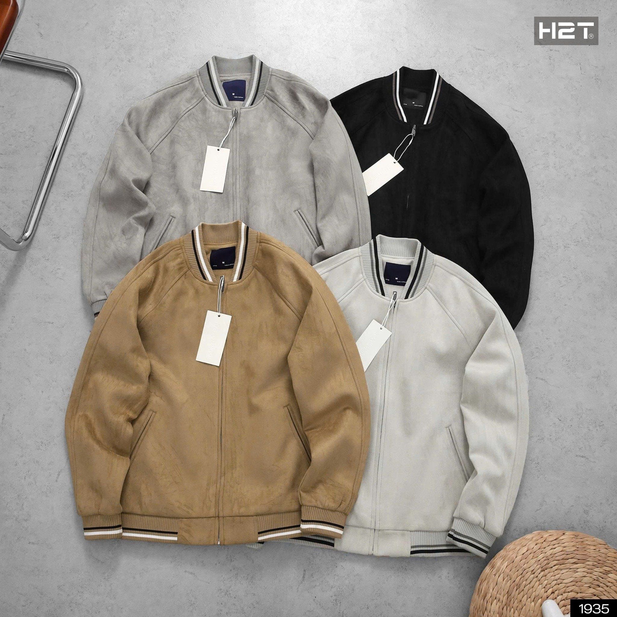  Áo Bomber Da Lộn Cao Cấp 1935 