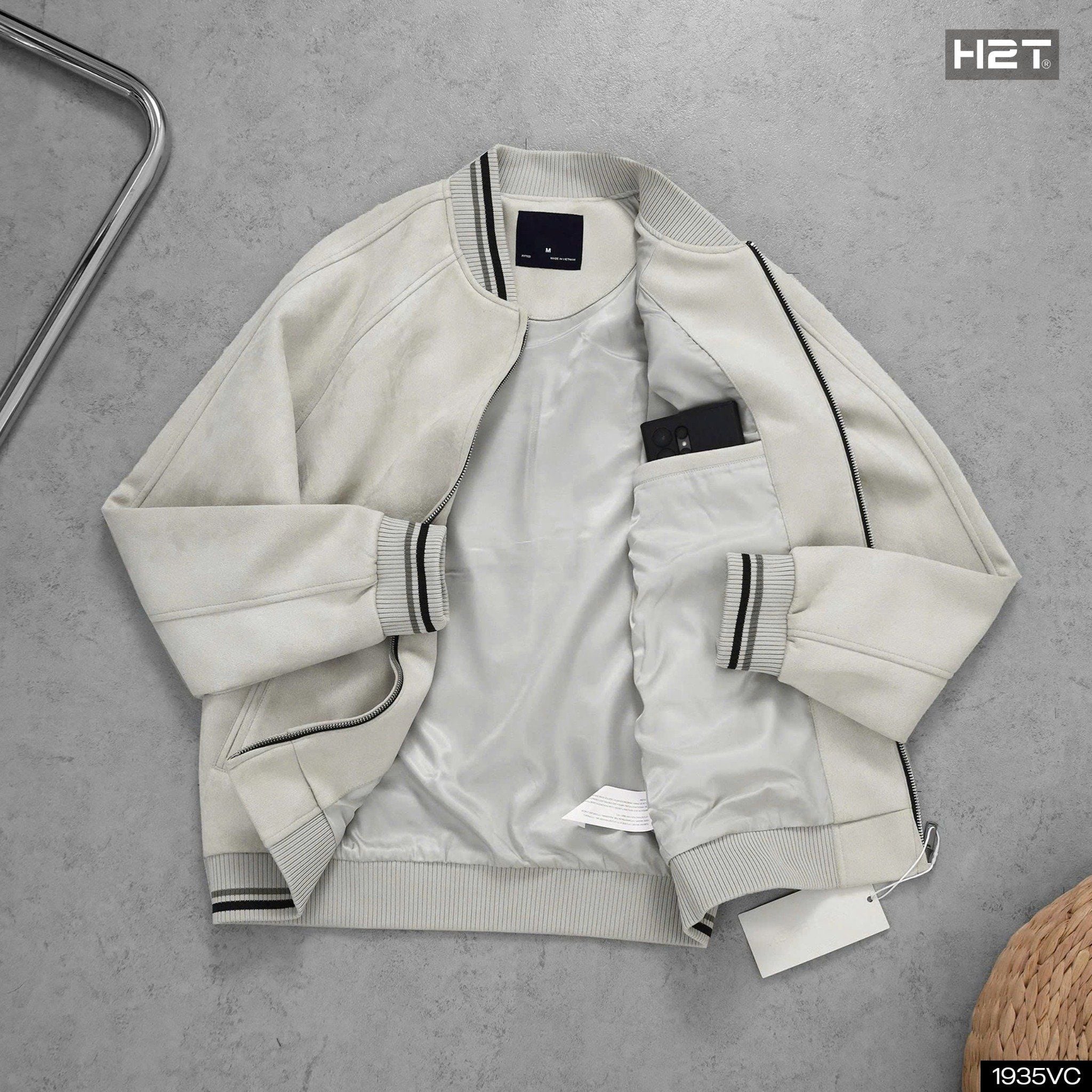  Áo Bomber Da Lộn Cao Cấp 1935 