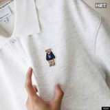  Áo Nỉ Cotton Thêu Gấu 1934 