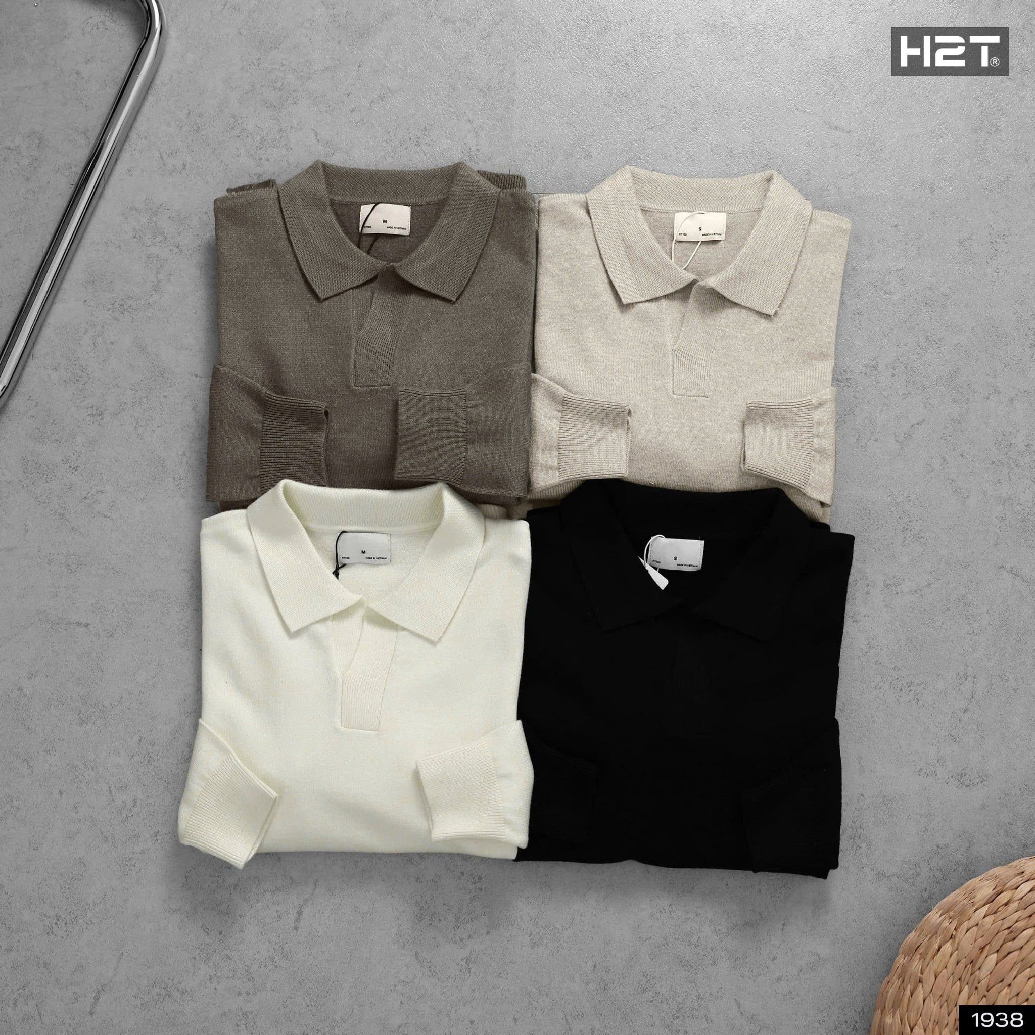  Áo Len Polo Fitted 1938 
