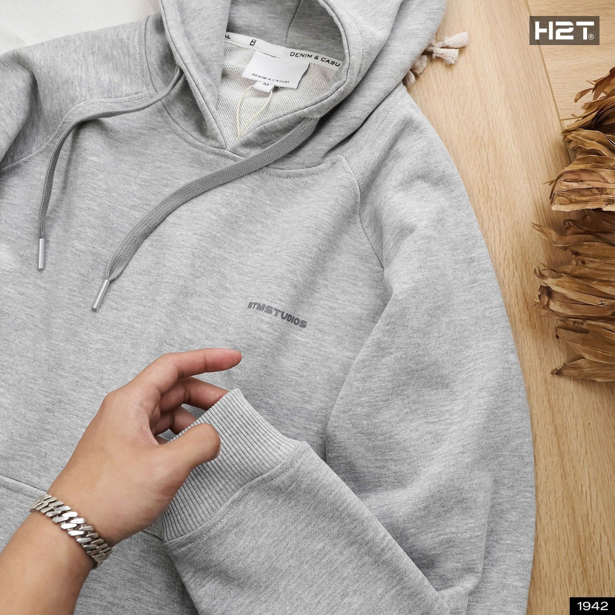  Áo Hoodie Nỉ Da Cá 1942 