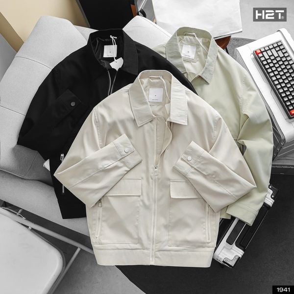  Áo Khoác Canvas Cropped Mild​​​​​​​ 1941 