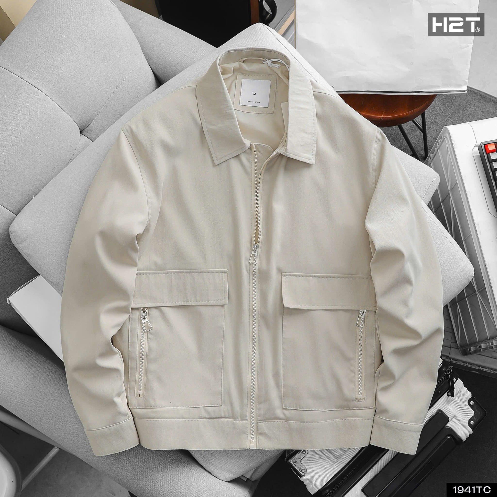  Áo Khoác Canvas Cropped Mild​​​​​​​ 1941 