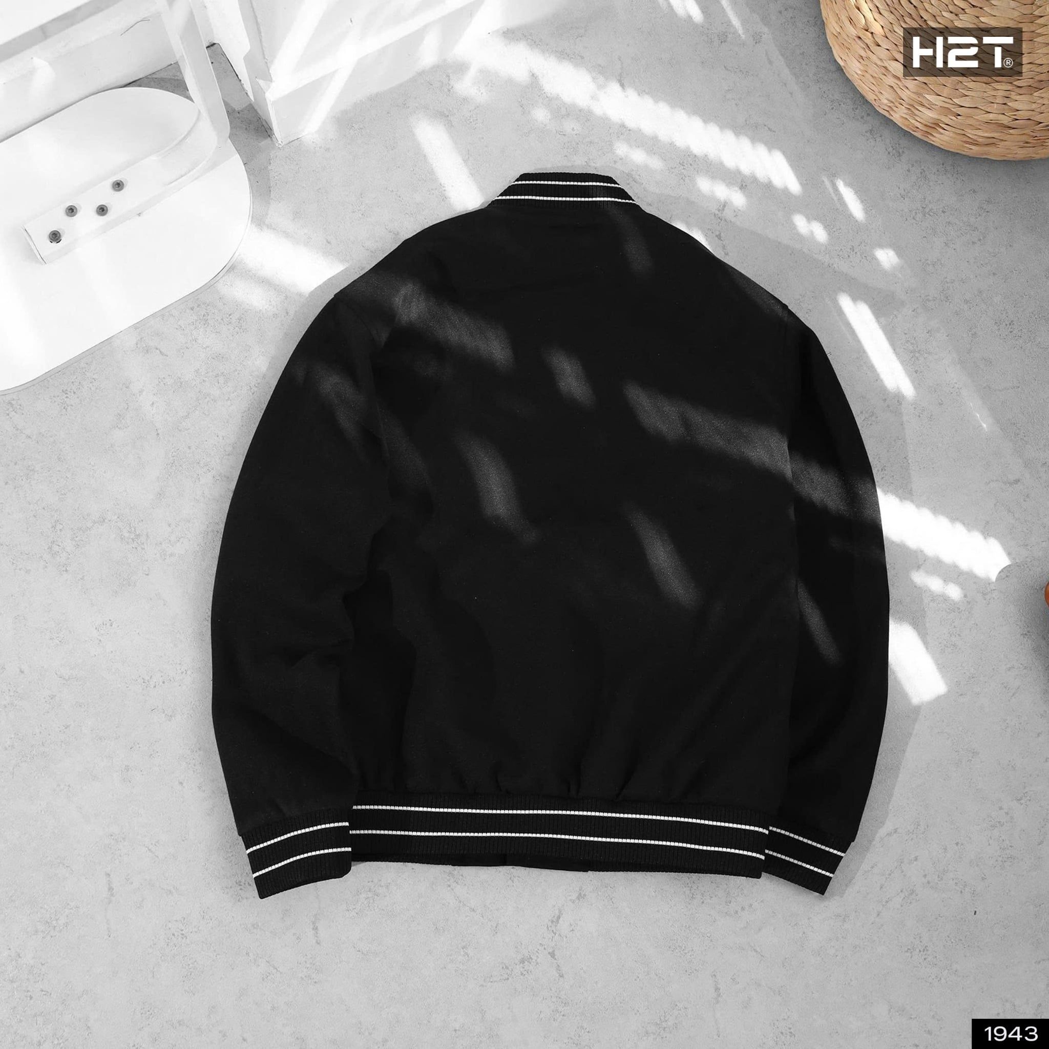  Áo Bomber Dạ Basic 1943 