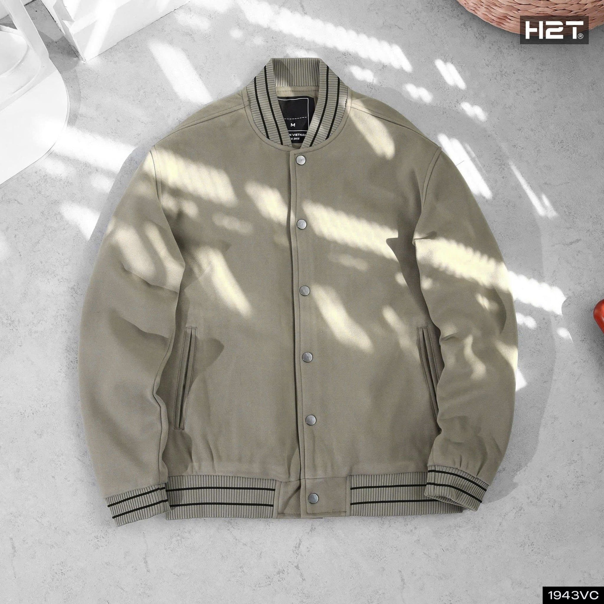  Áo Bomber Dạ Basic 1943 