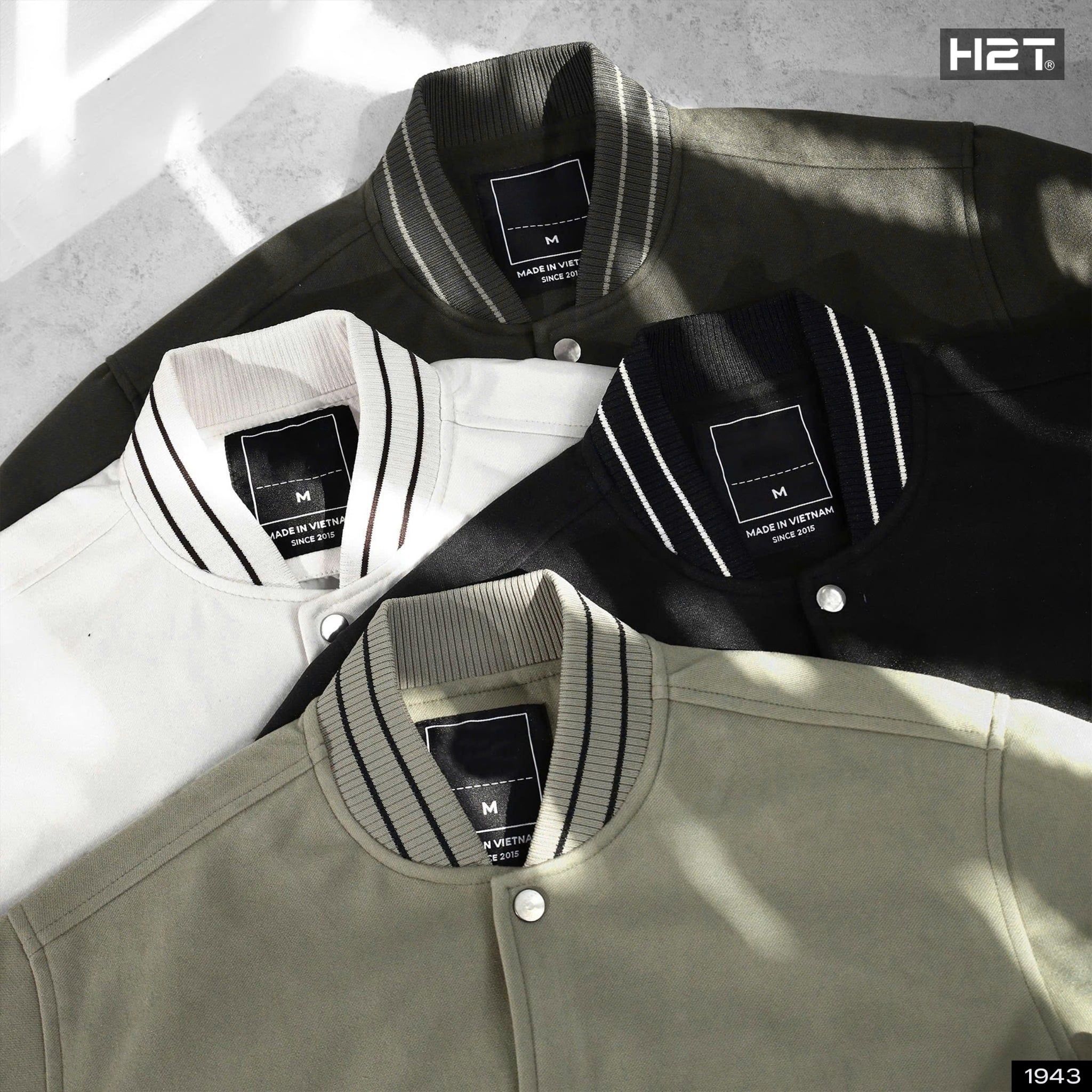  Áo Bomber Dạ Basic 1943 