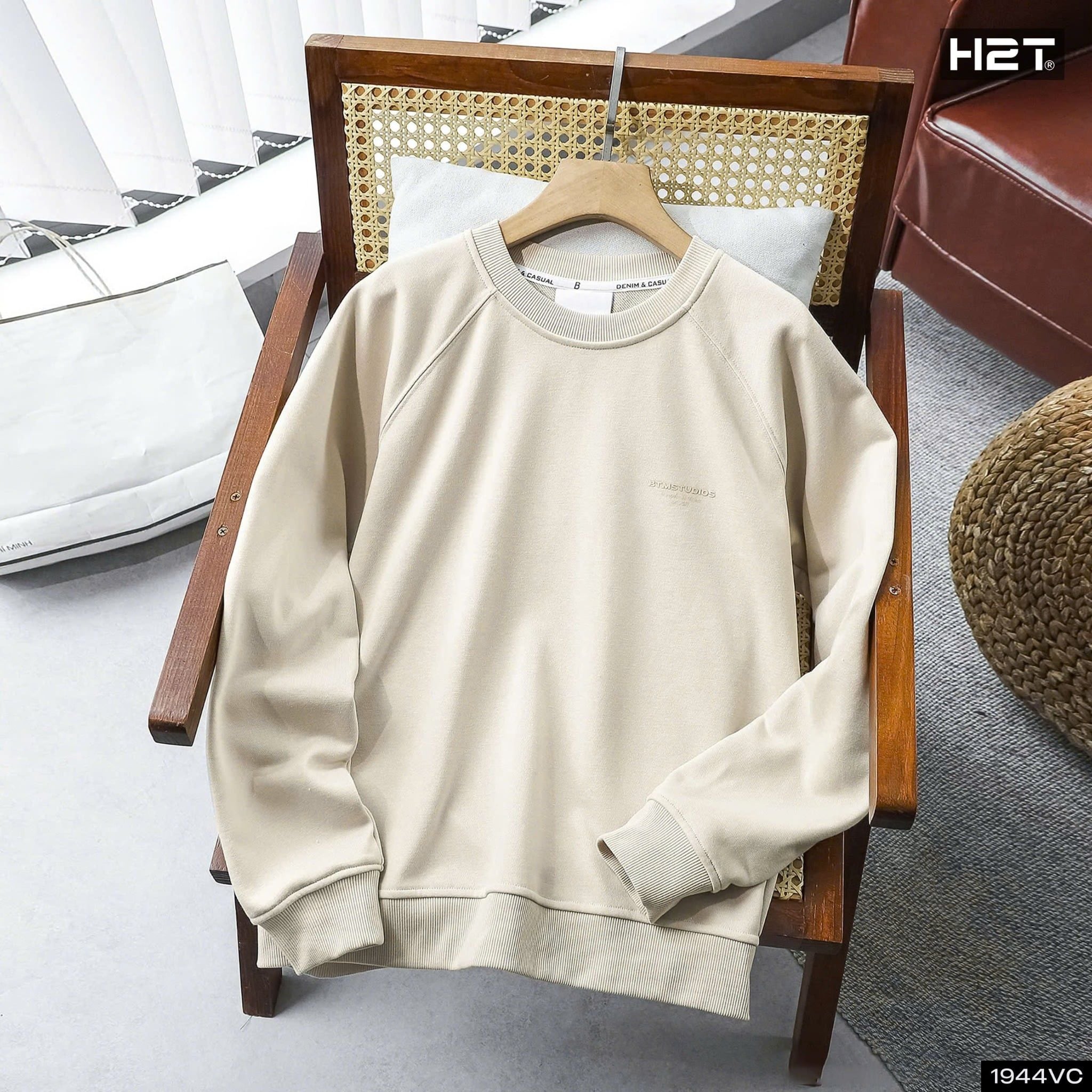  Áo Nỉ Da Cá Basic 1944 