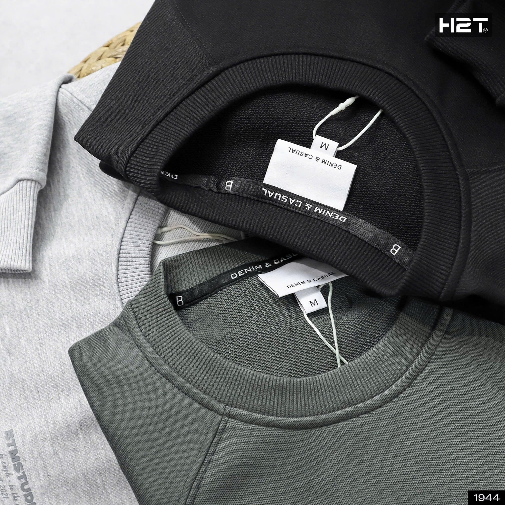  Áo Nỉ Da Cá Basic 1944 