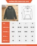  Áo Hoodie Nỉ Da Cá 1942 