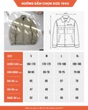  Áo Bomber Dạ Basic 1943 
