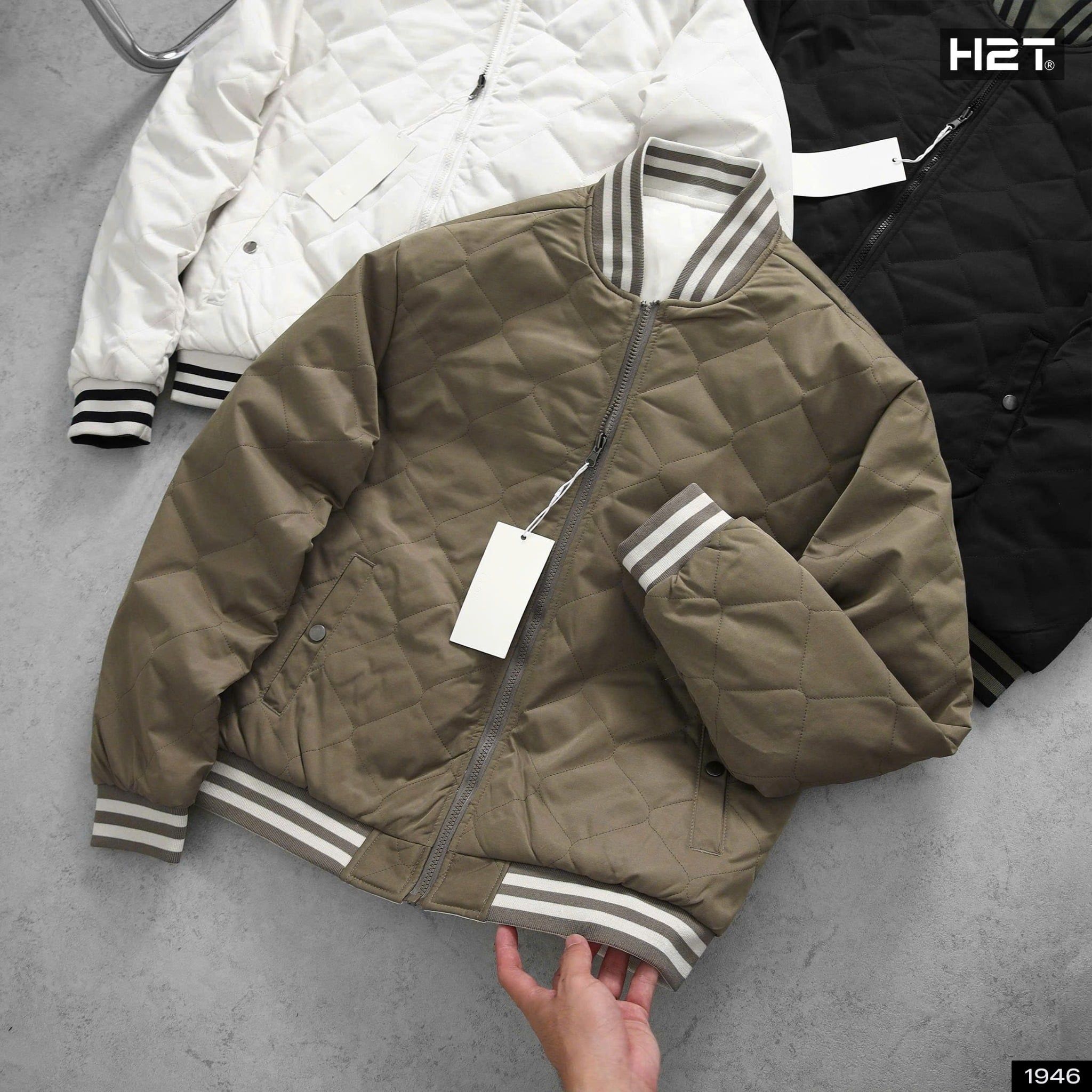  Áo Khoác Bomber Hai Mặt 1946 