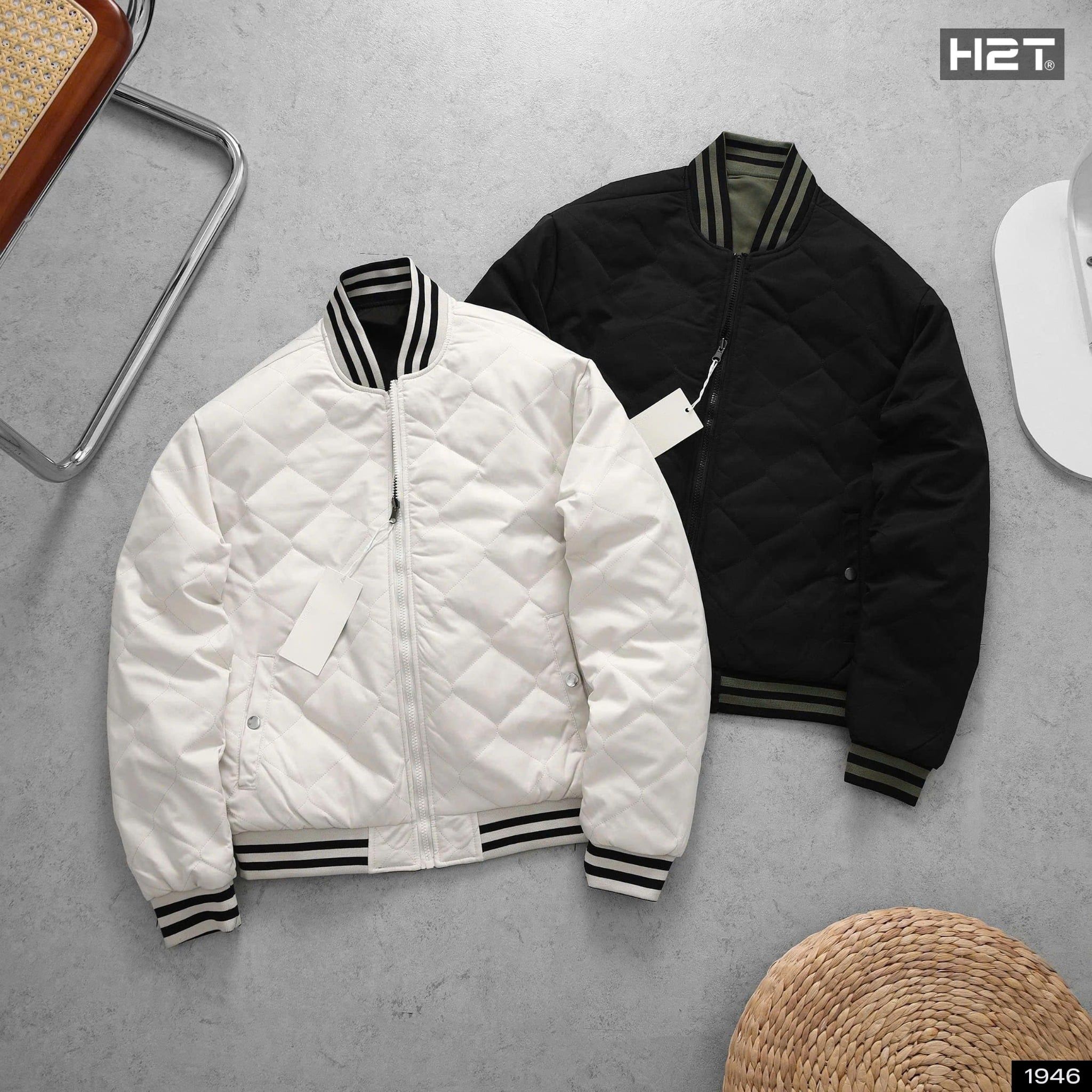  Áo Khoác Bomber Hai Mặt 1946 