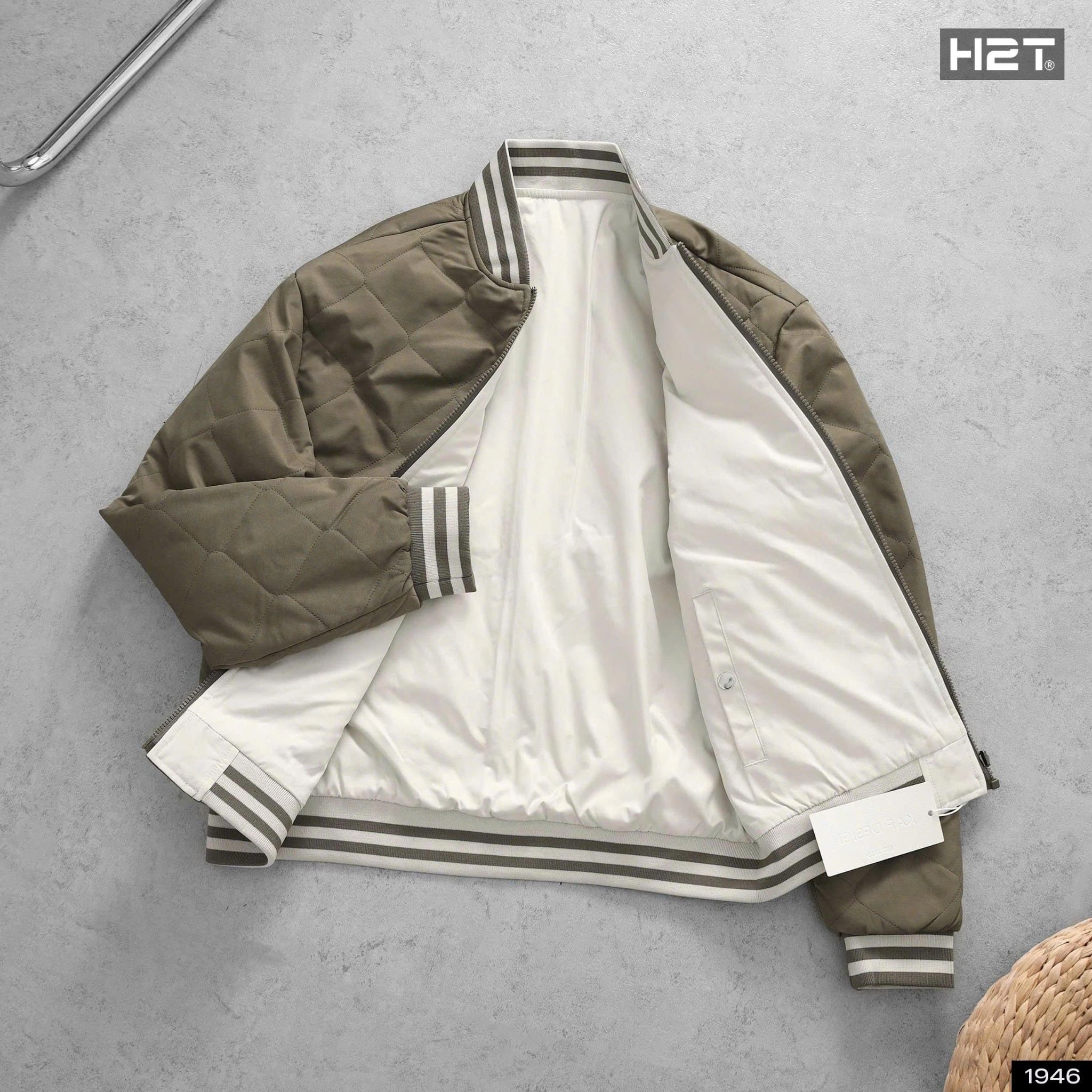  Áo Khoác Bomber Hai Mặt 1946 