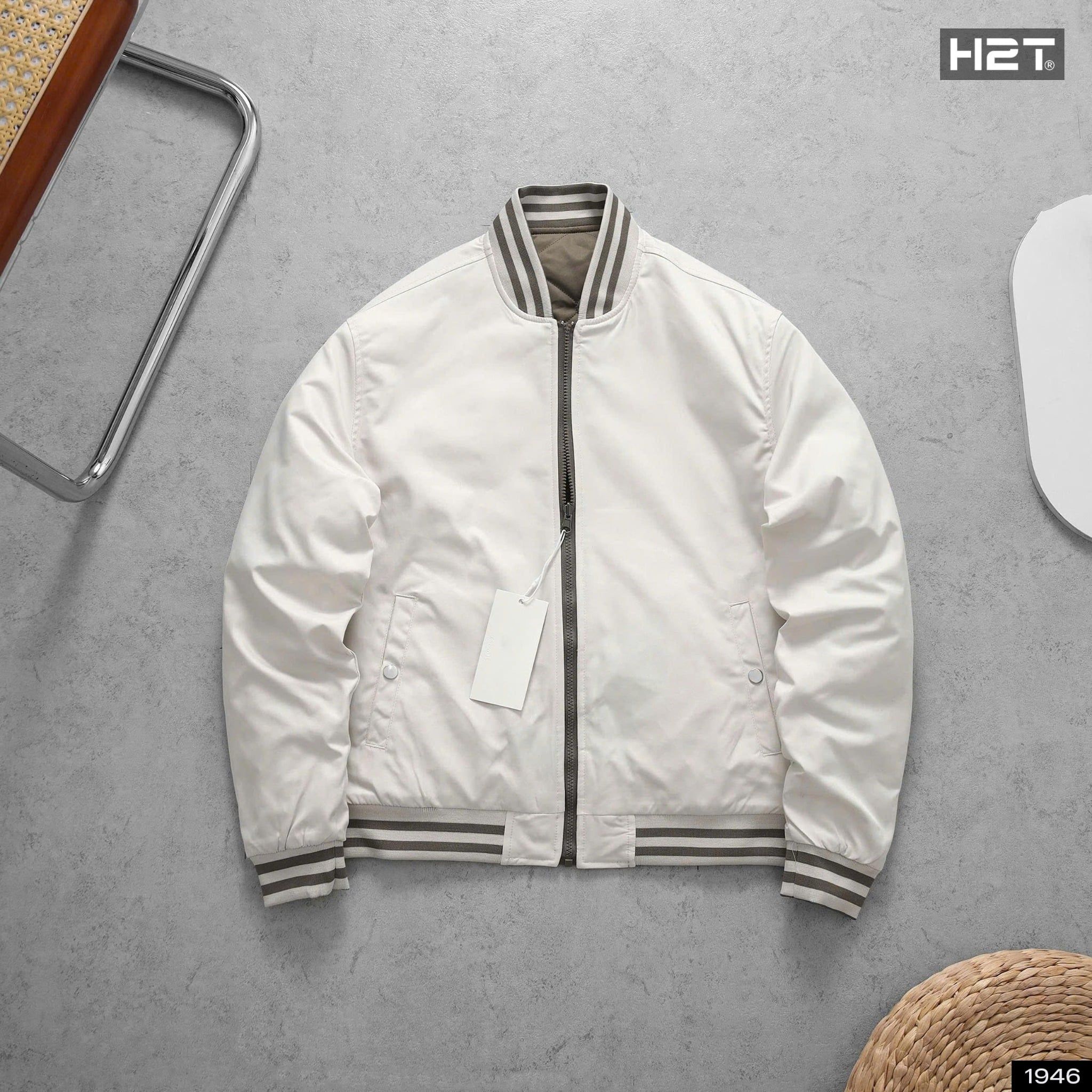  Áo Khoác Bomber Hai Mặt 1946 