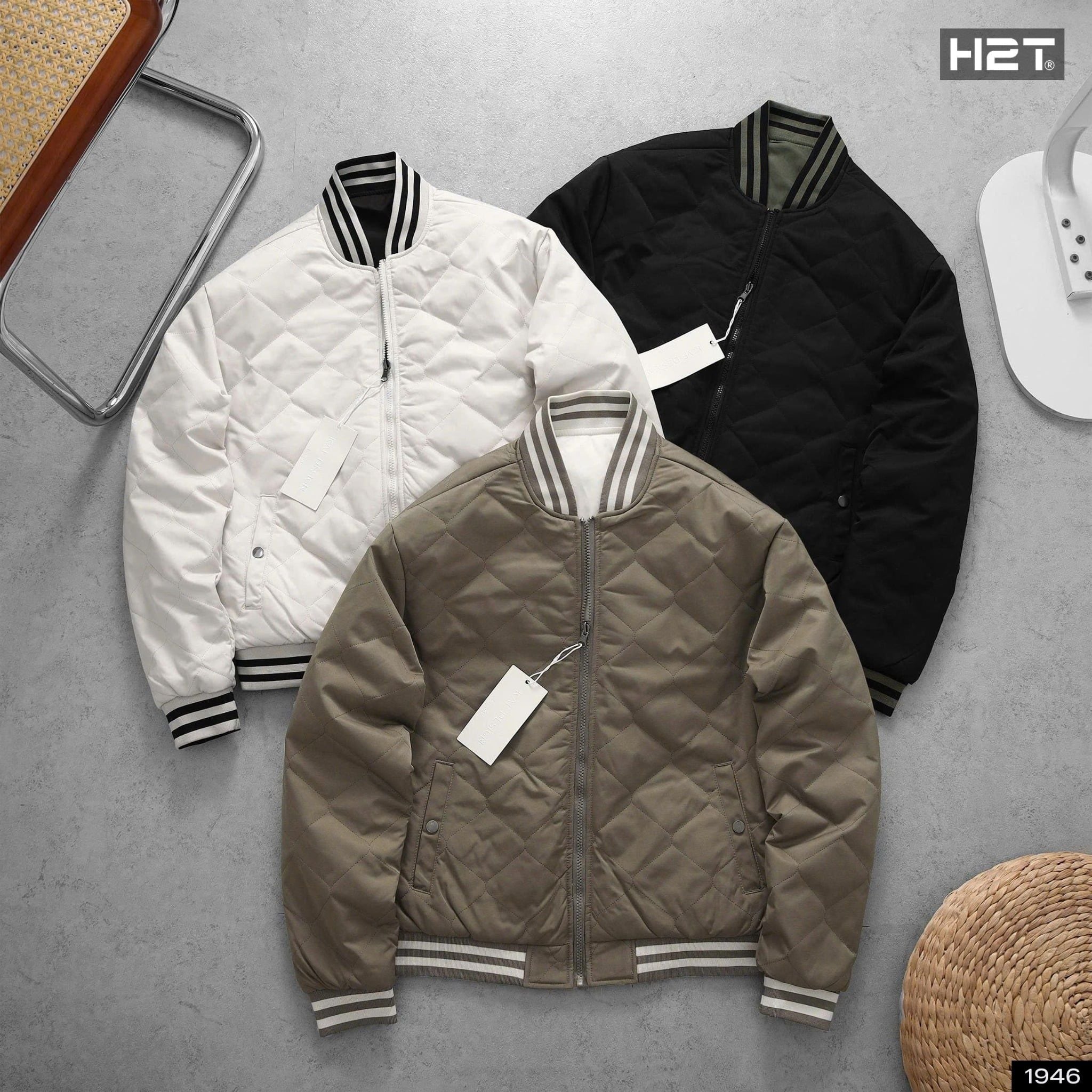  Áo Khoác Bomber Hai Mặt 1946 