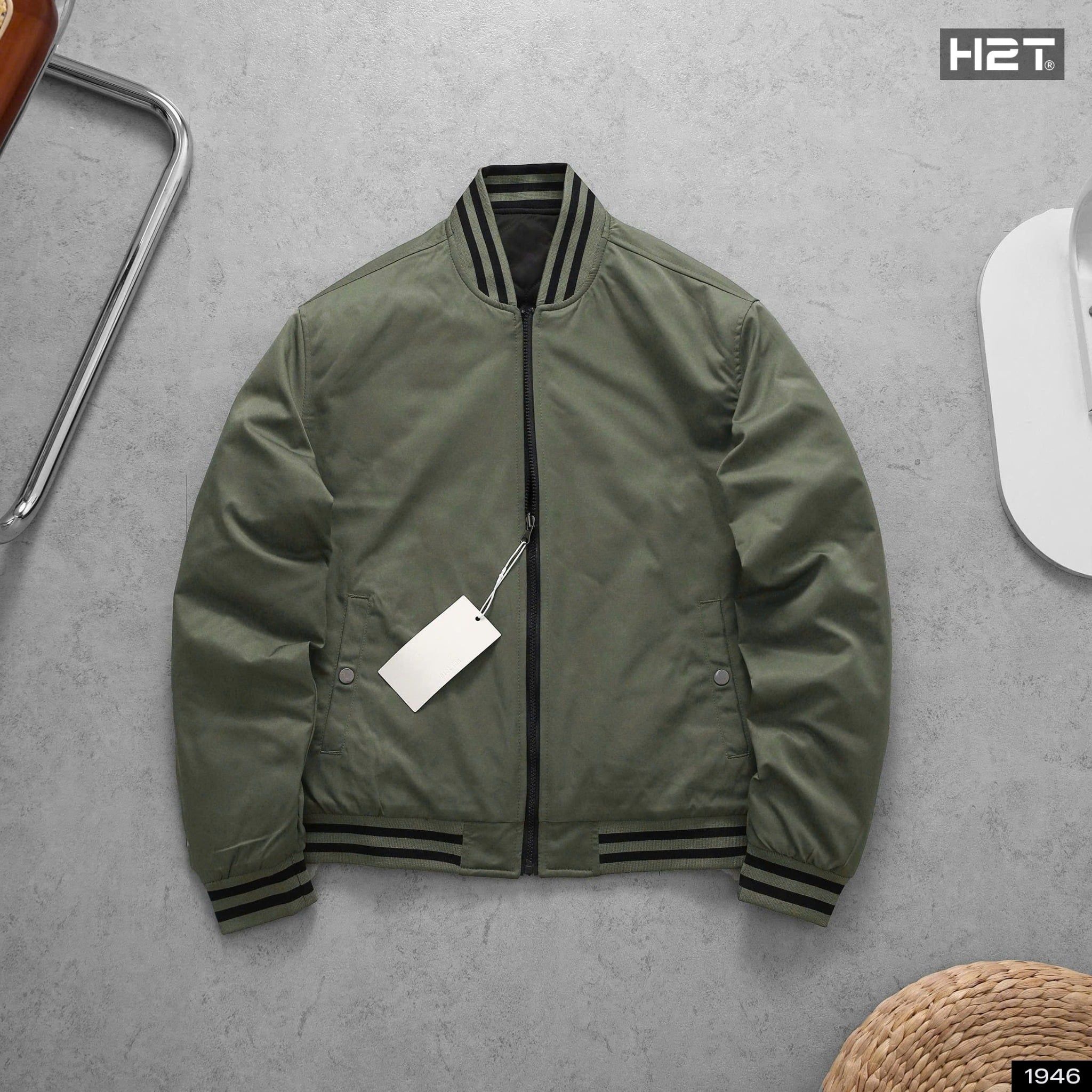  Áo Khoác Bomber Hai Mặt 1946 