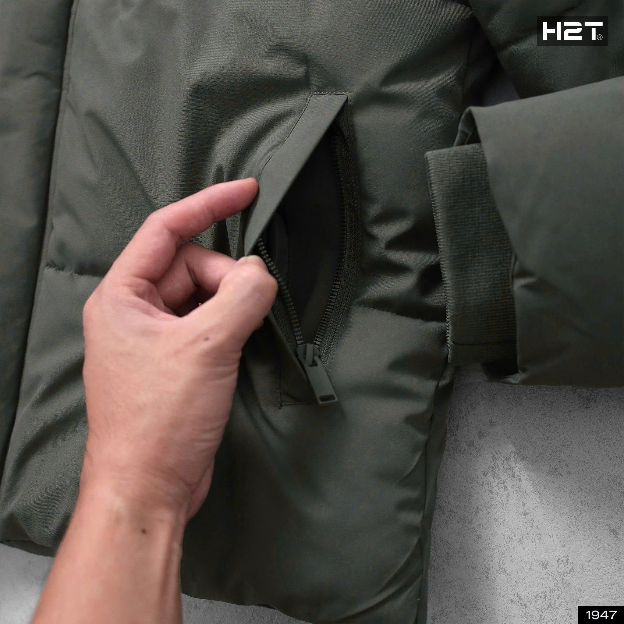  Áo Phao Chần Bông 1947 