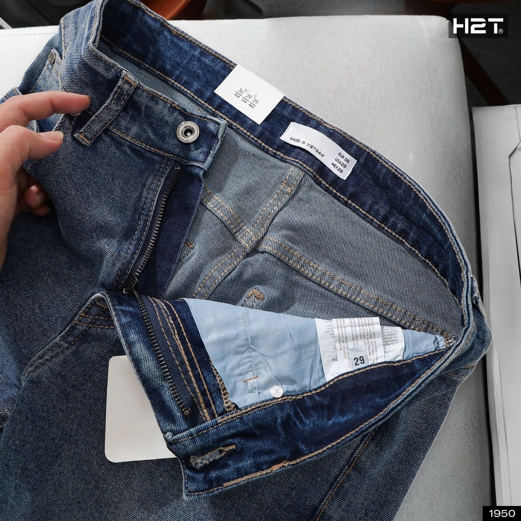  Quần Jeans Slimfit Classic Blue 1950 