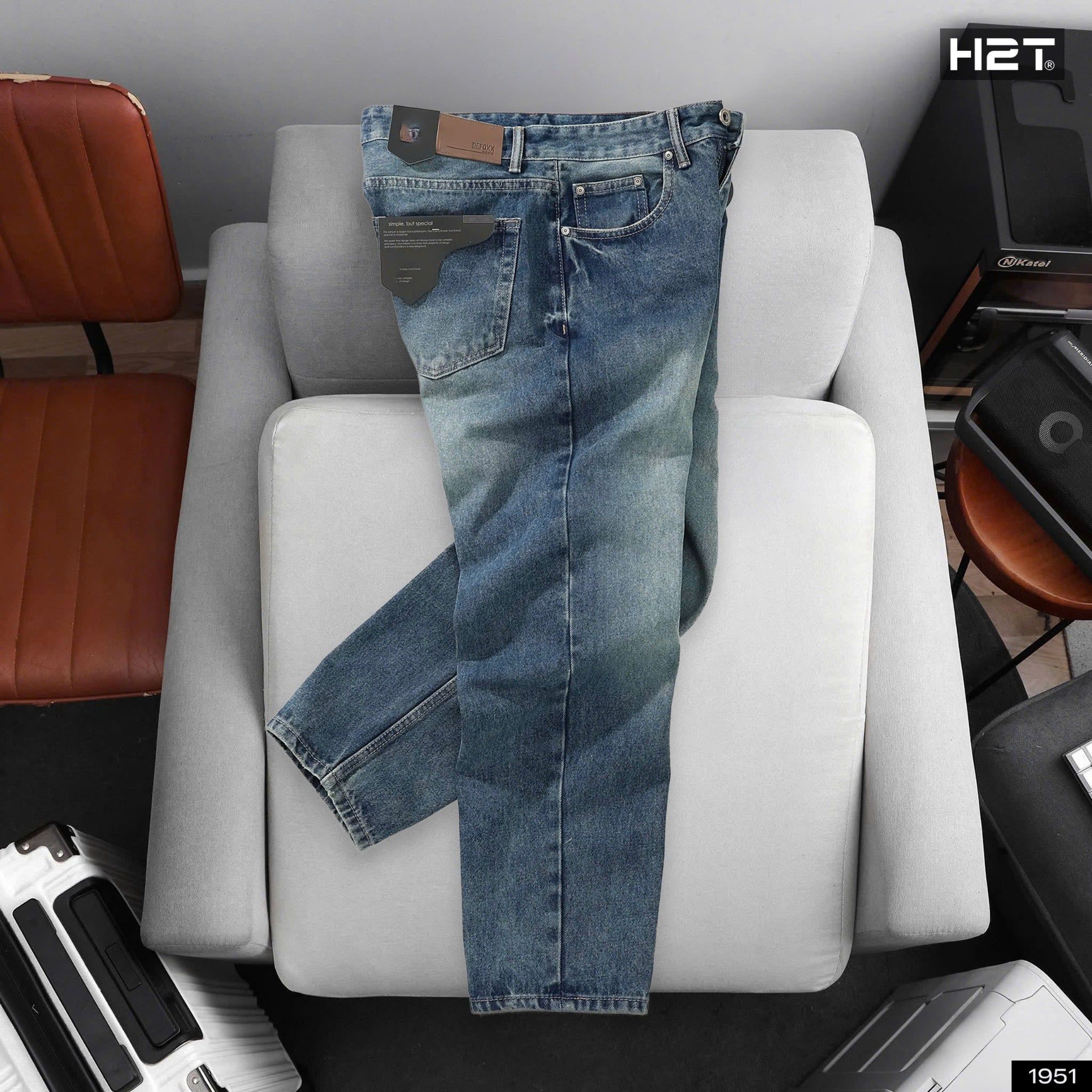  Quần Jeans Relaxed Fit Basic 1951 