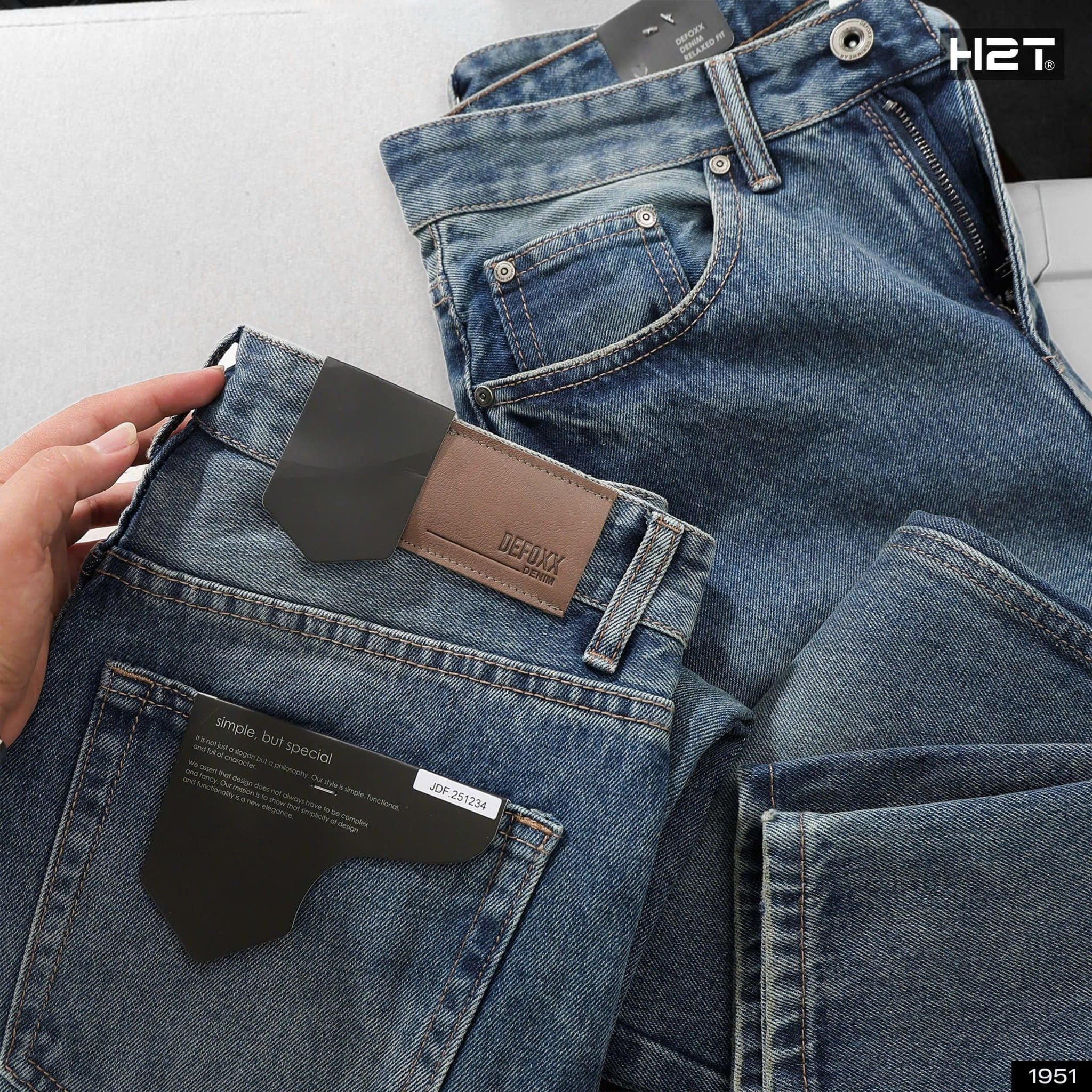  Quần Jeans Relaxed Fit Basic 1951 