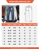  Quần Jeans Slimfit Classic Blue 1950 