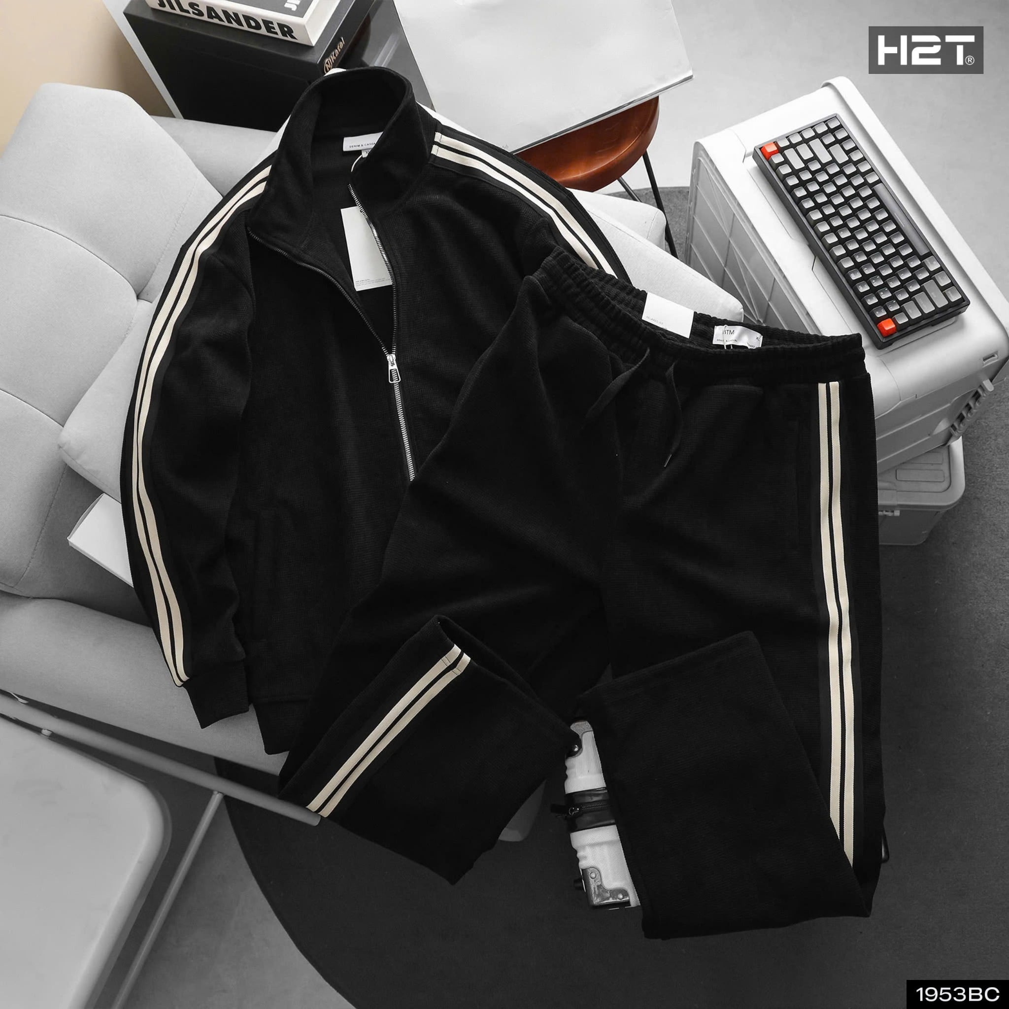 Bộ Nỉ Zip Basic 1953