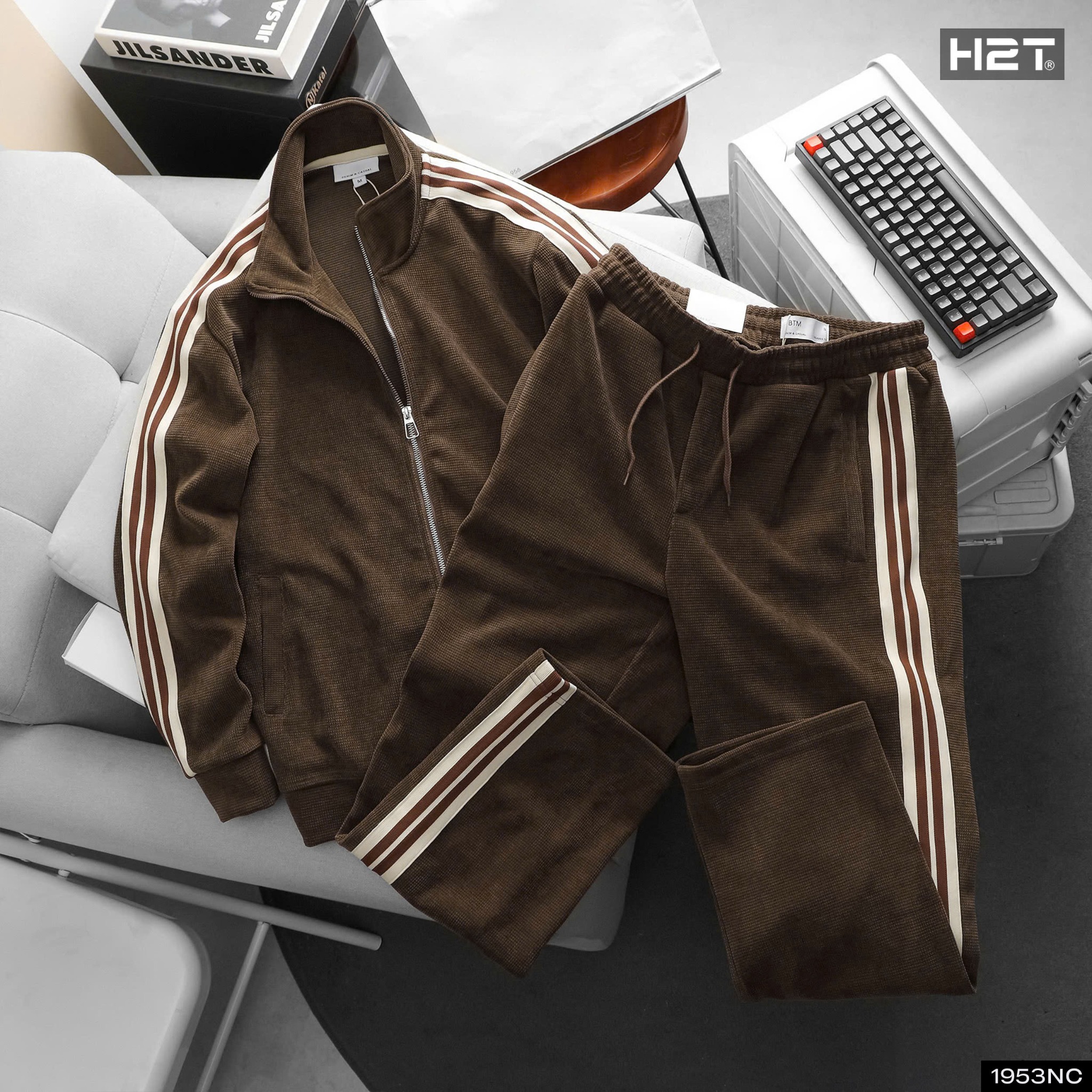 Bộ Nỉ Zip Basic 1953