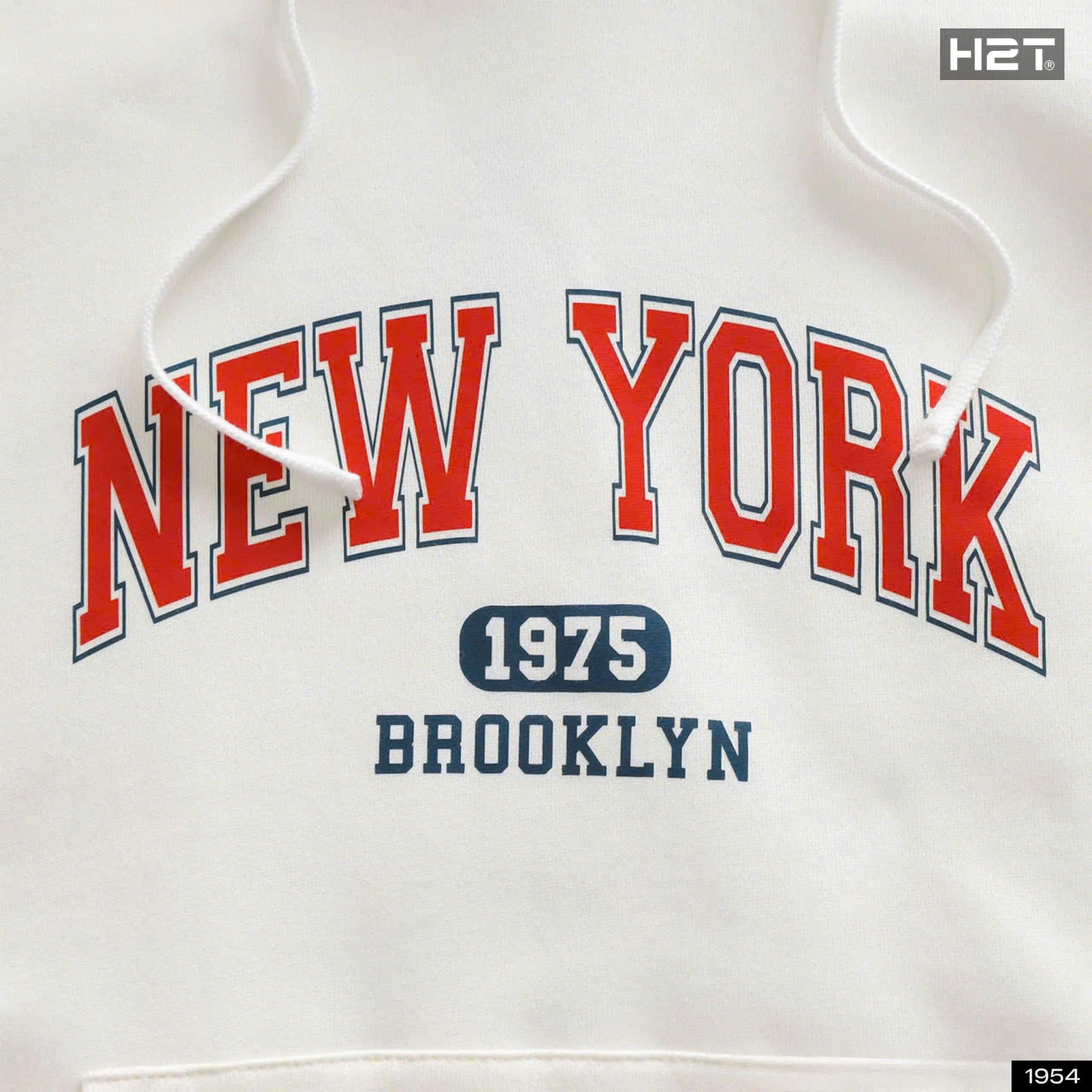  Bộ Nỉ Hoodie In Chữ 1954 