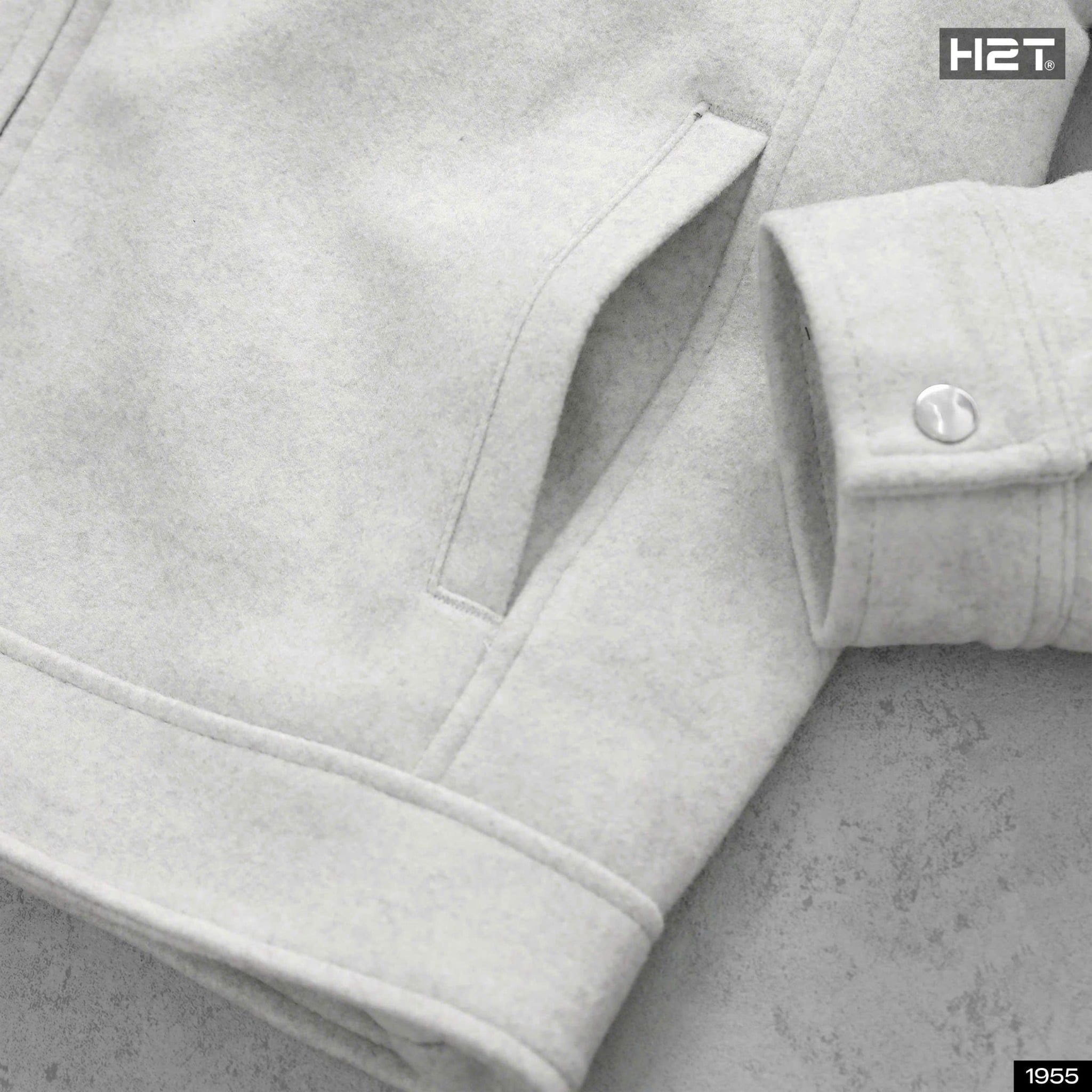  Áo Khoác Dạ Khóa Kéo 1955 