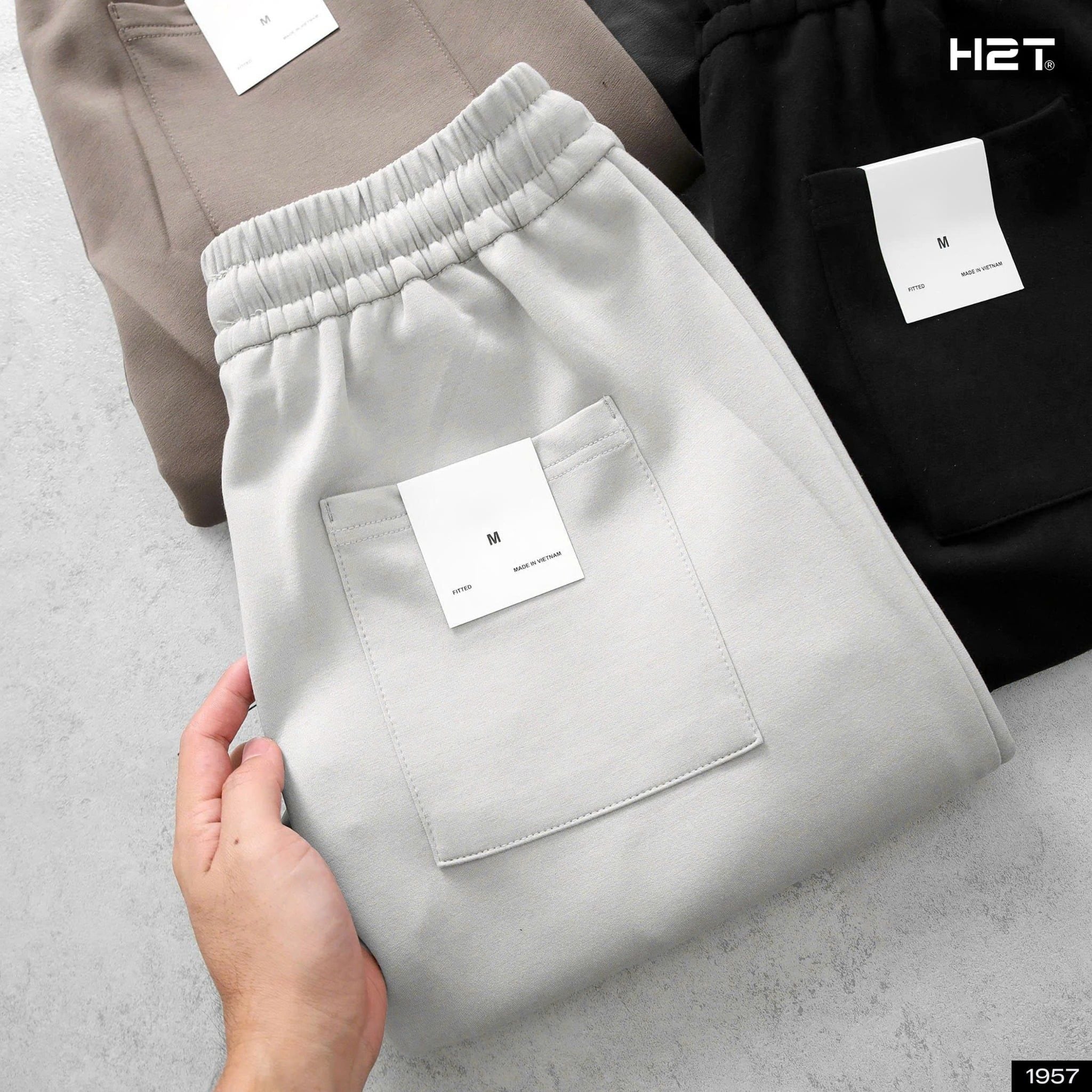  Quần Jogger Nỉ Cotton 1957 