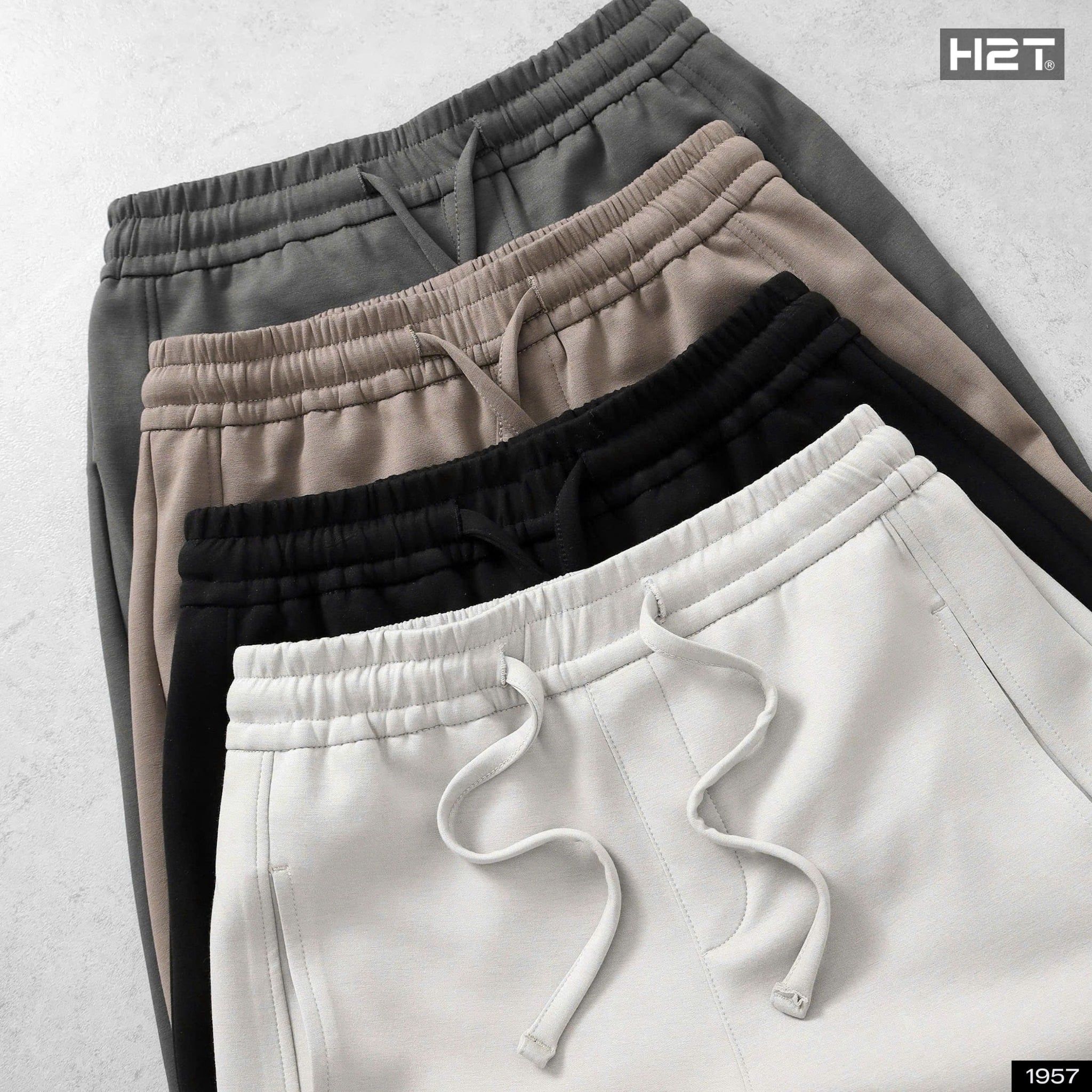  Quần Jogger Nỉ Cotton 1957 