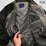  Áo Bomber Dạ Phối Tay Raglan 1966 