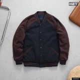  Áo Bomber Dạ Phối Tay Raglan 1966 