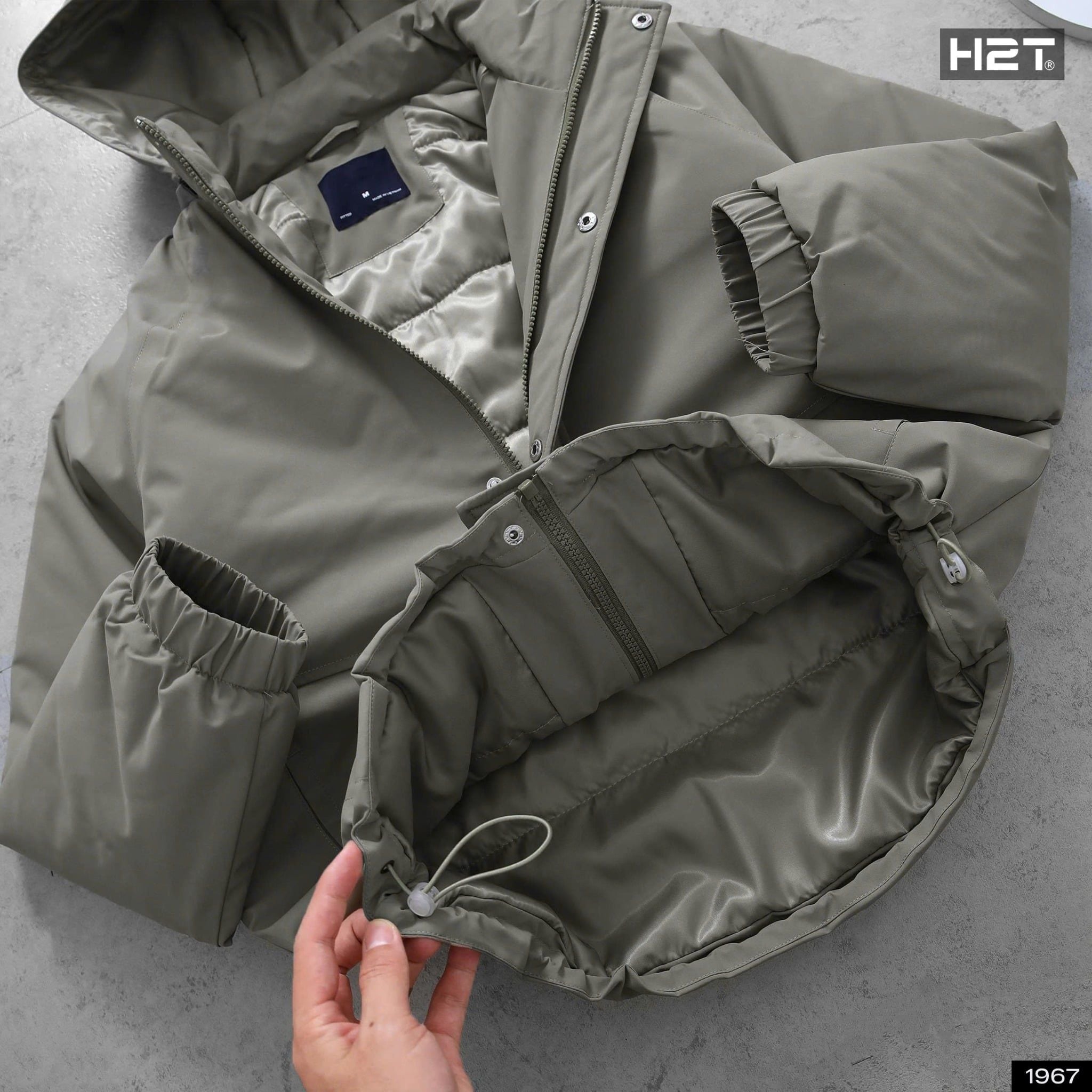  Áo Khoác Gió Chần Bông 1967 