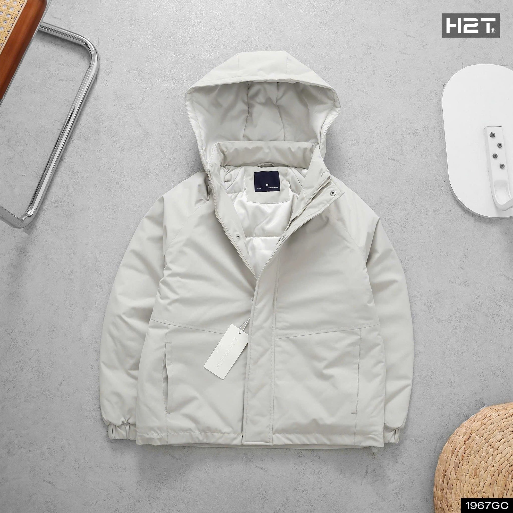  Áo Khoác Gió Chần Bông 1967 