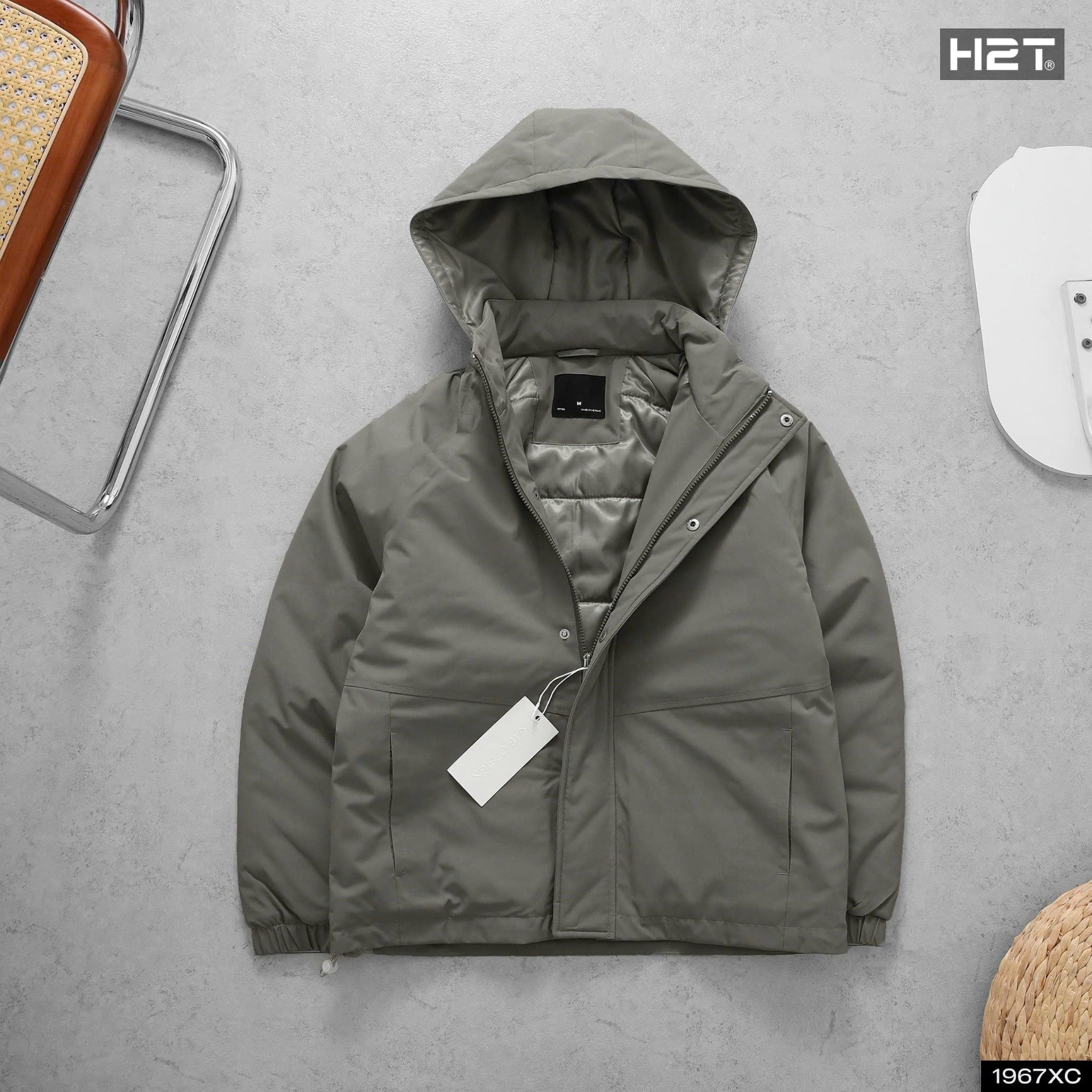  Áo Khoác Gió Chần Bông 1967 