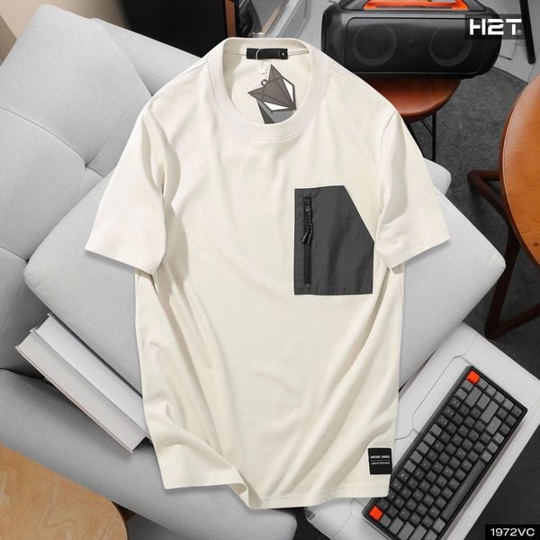  Áo Thun Phối Túi Ngực 1972 