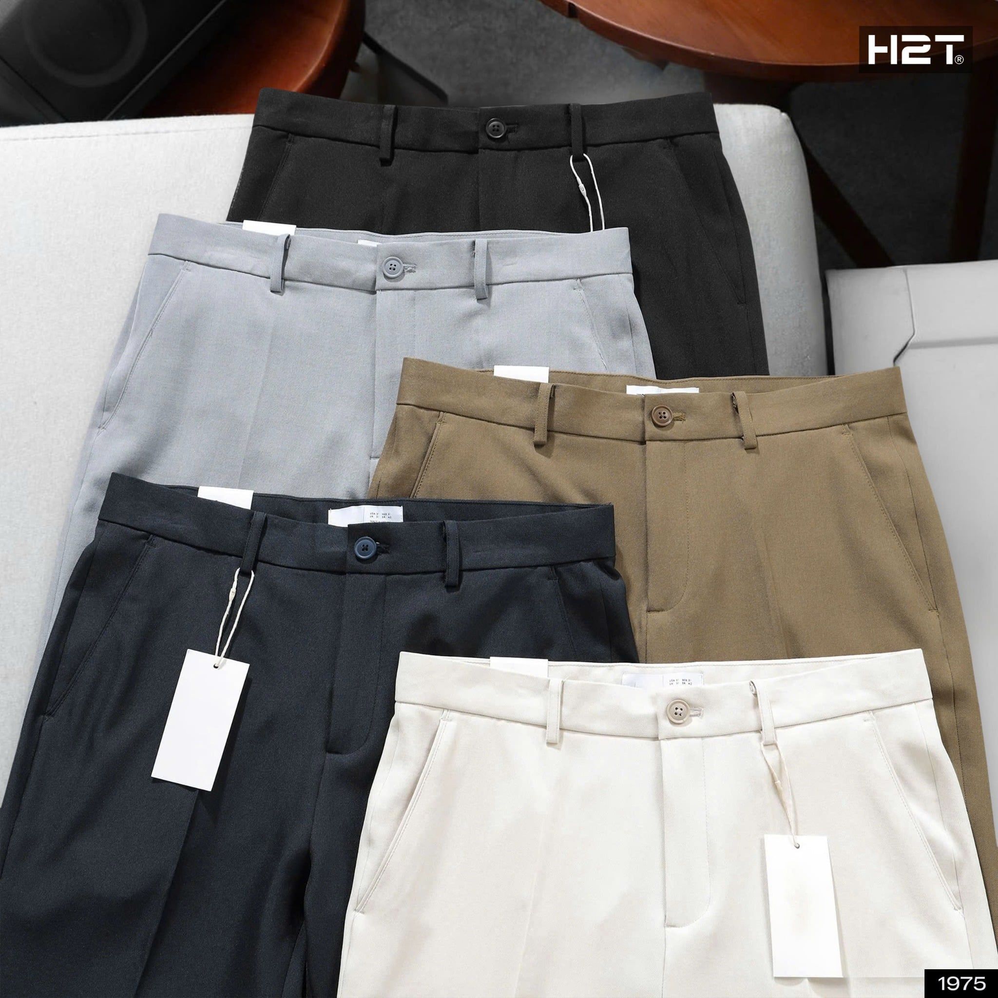  Quần Âu Slim Fit Basic 1975 
