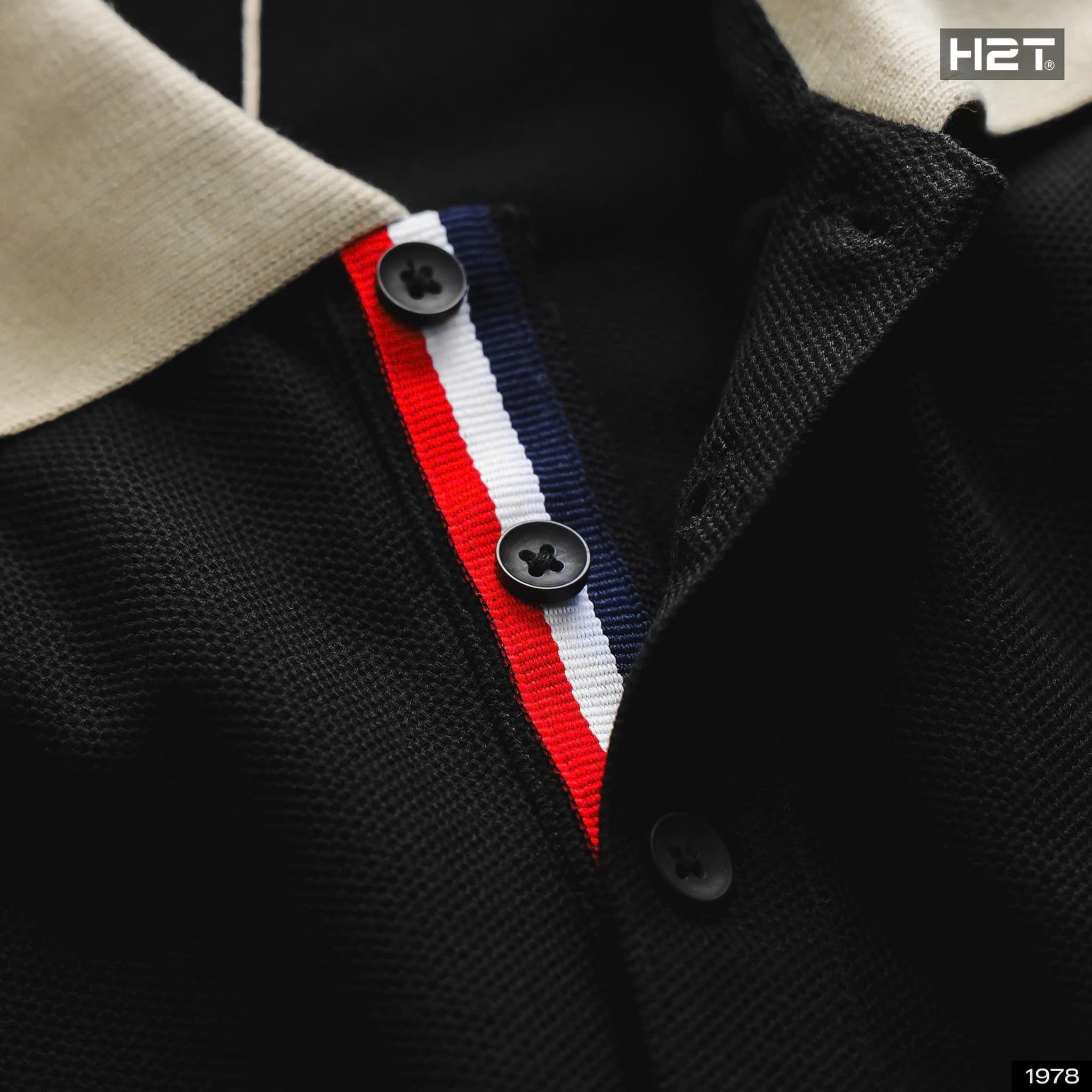  Áo Polo Cá Sấu Phối Cổ 1978 