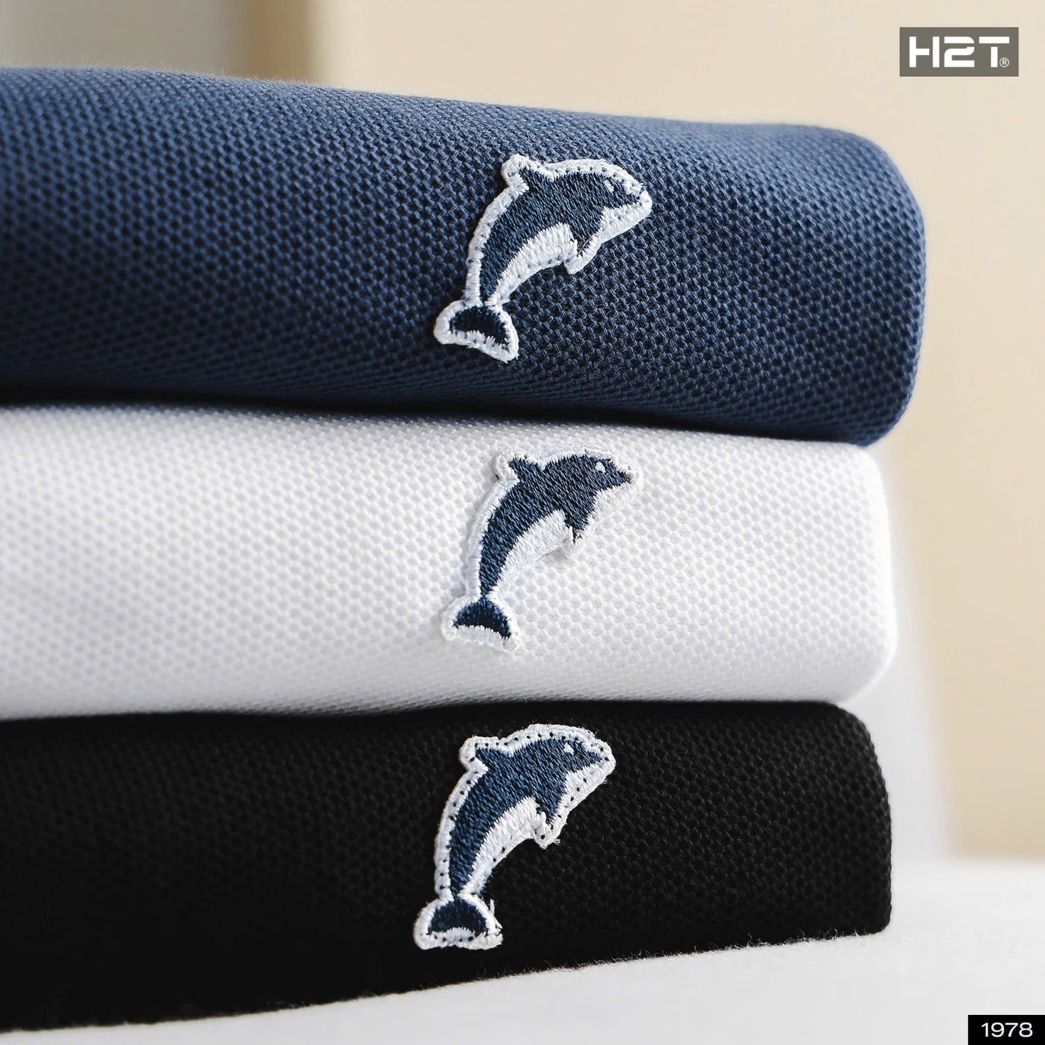  Áo Polo Cá Sấu Phối Cổ 1978 