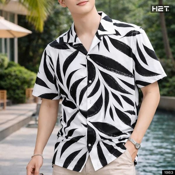  Áo Sơ Mi Ngắn Tay Summer Vibes 1983 