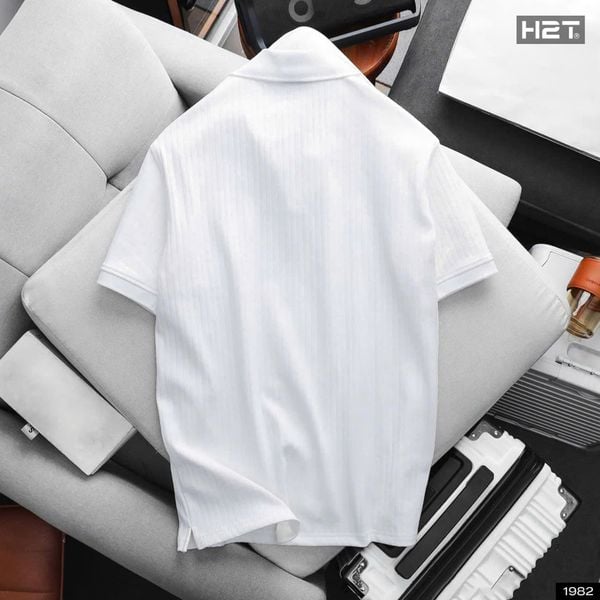  Áo Polo Cổ V Ribbed Knit 1982 