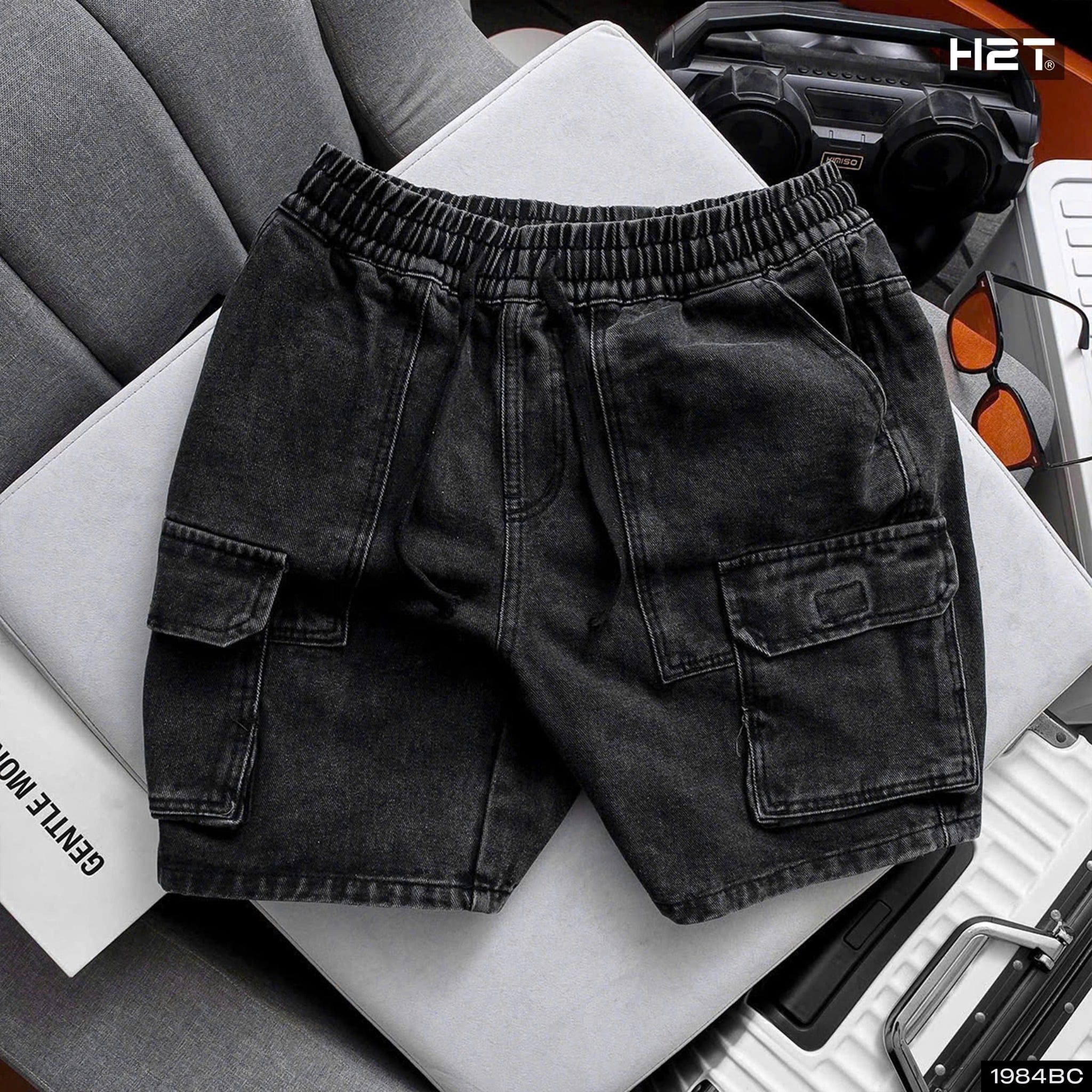  Quần Short Jeans Túi Hộp 1984 