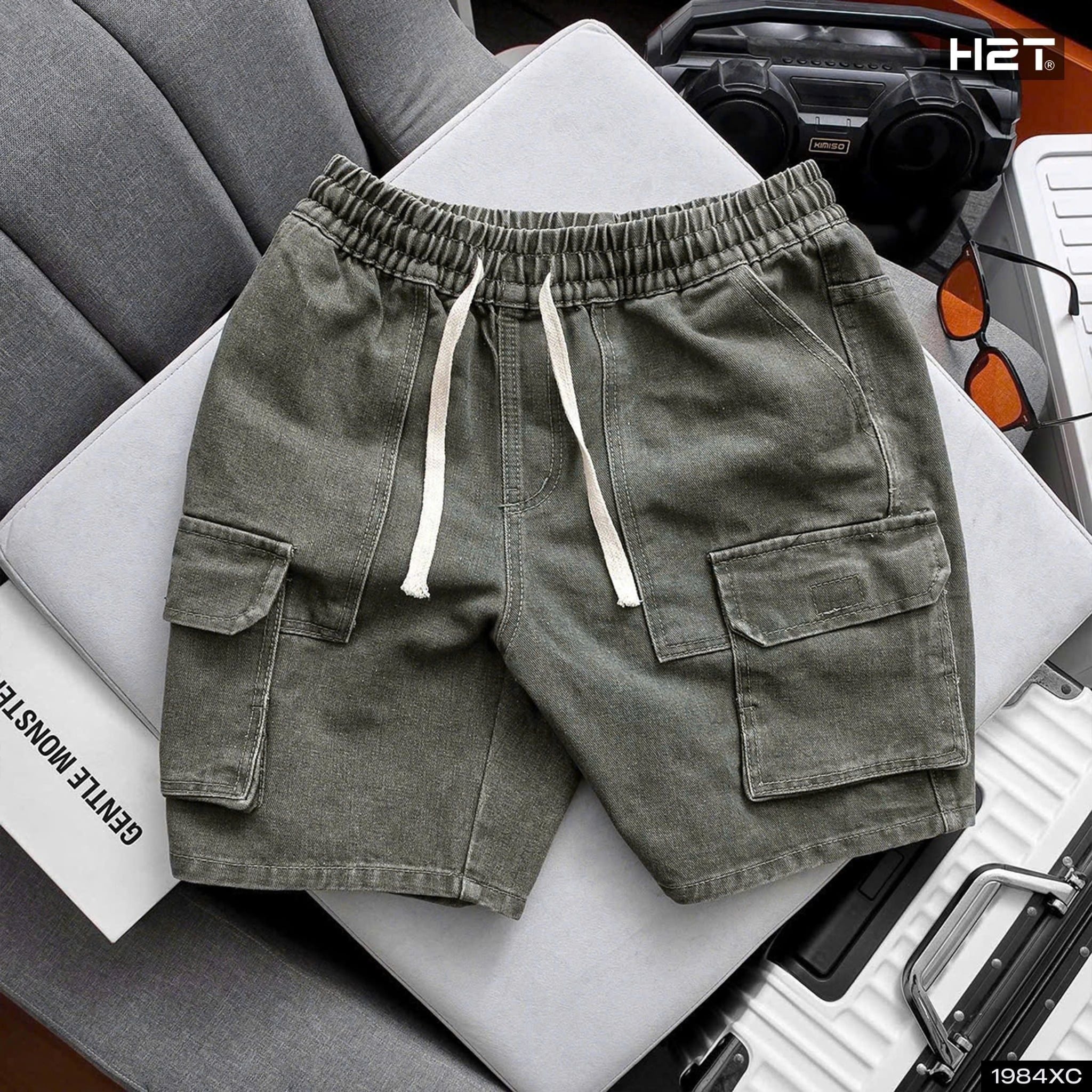  Quần Short Jeans Túi Hộp 1984 