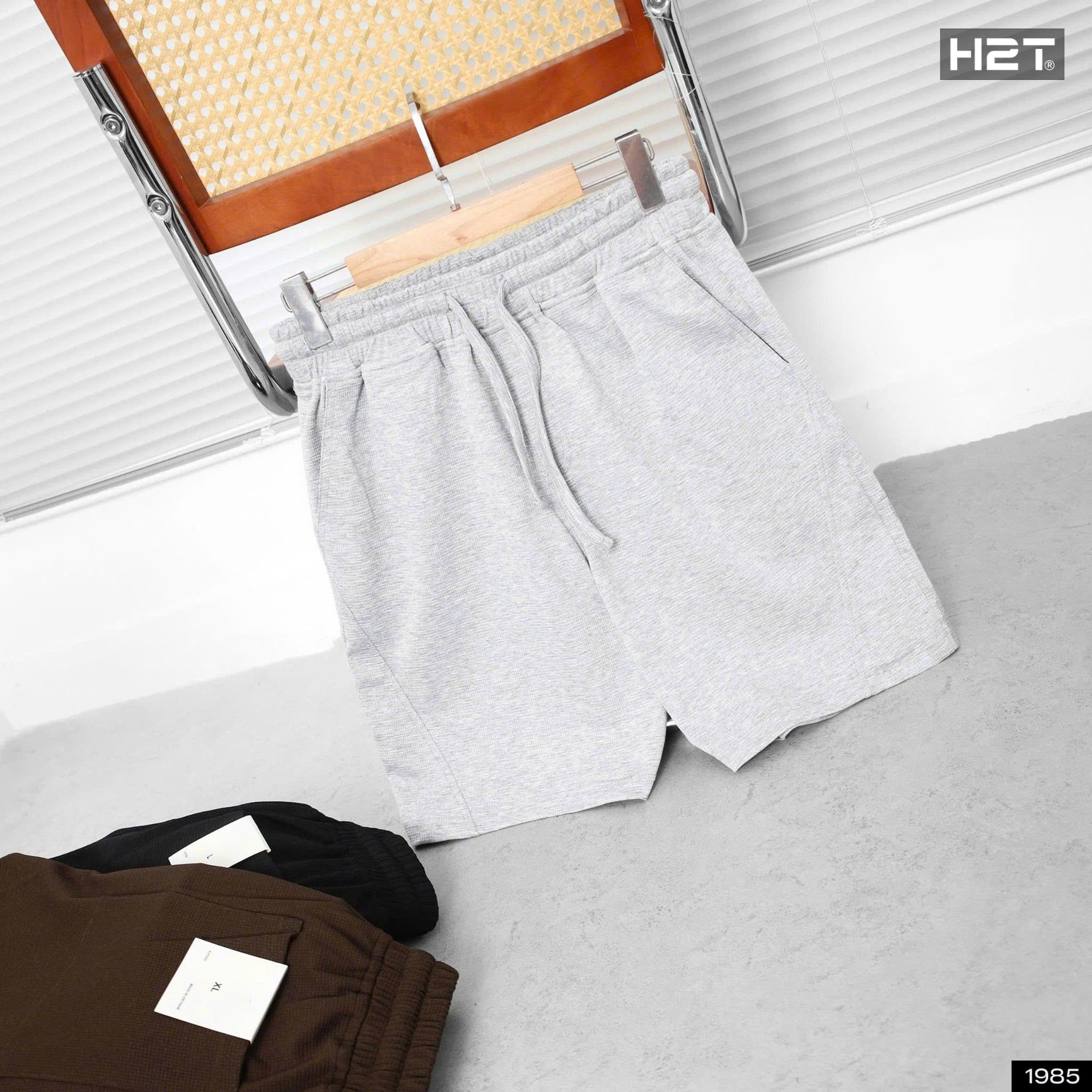  Quần Short Vải Dệt Waffle 1985 