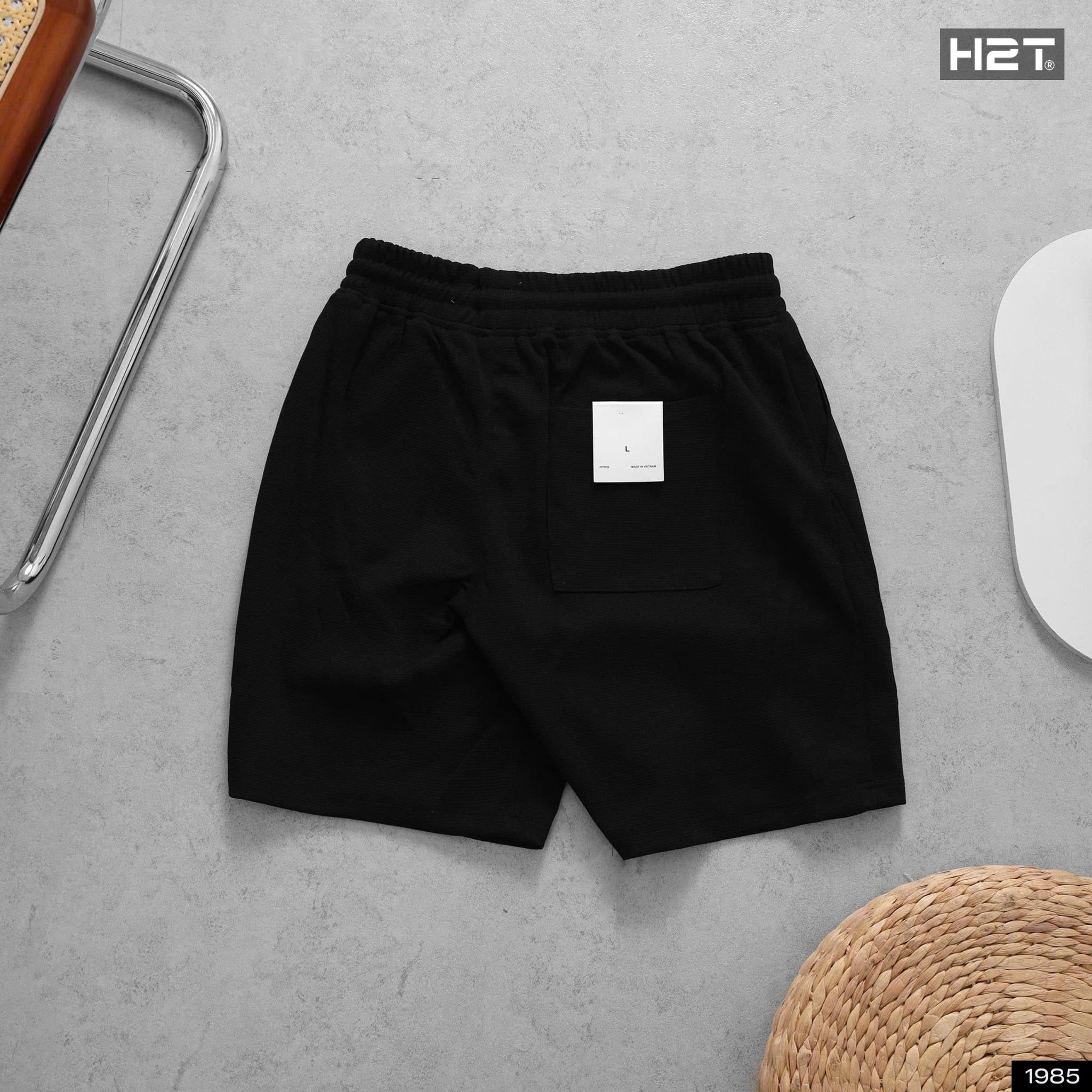  Quần Short Vải Dệt Waffle 1985 